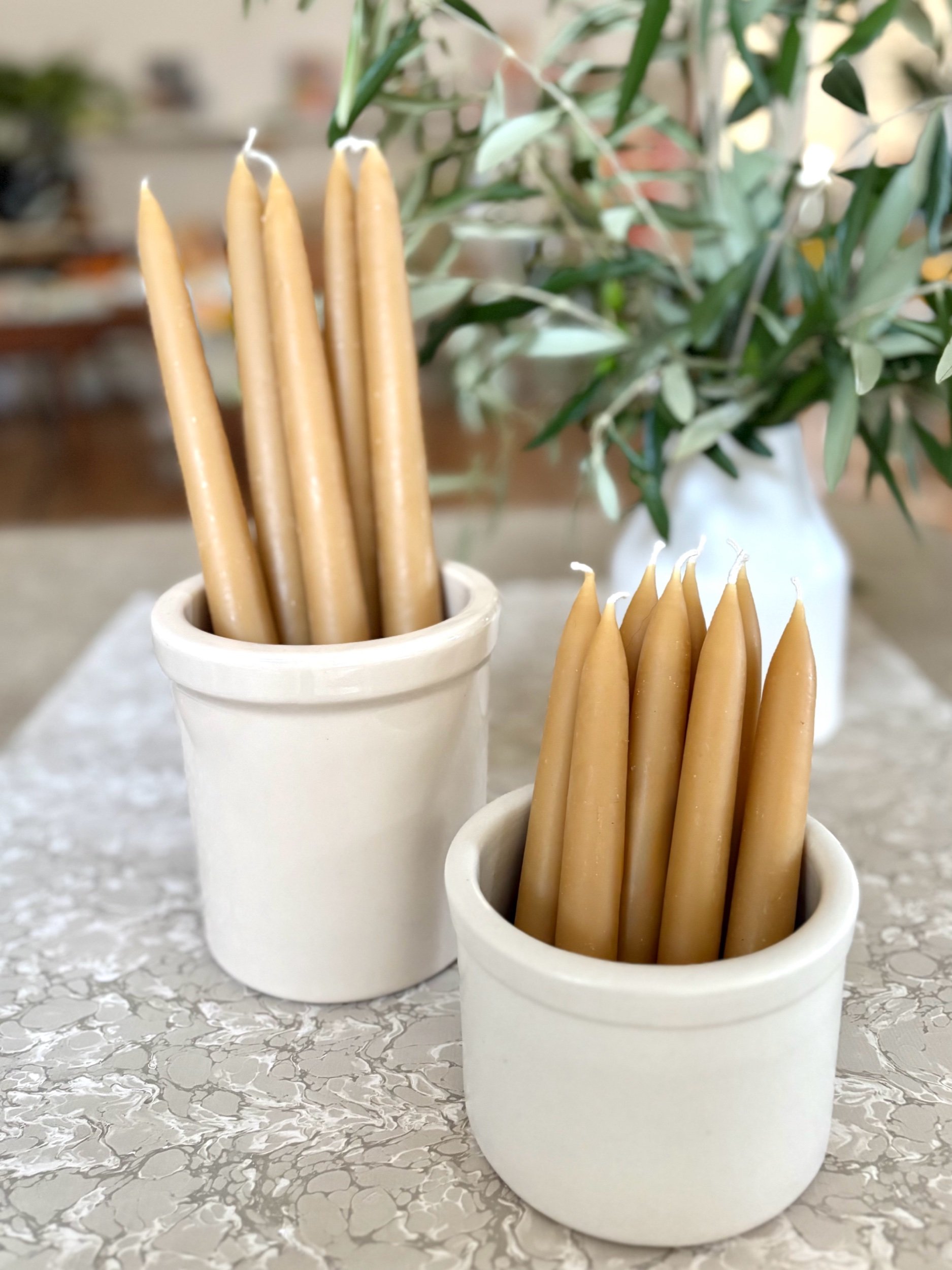 Heavenly Beeswax Tapers