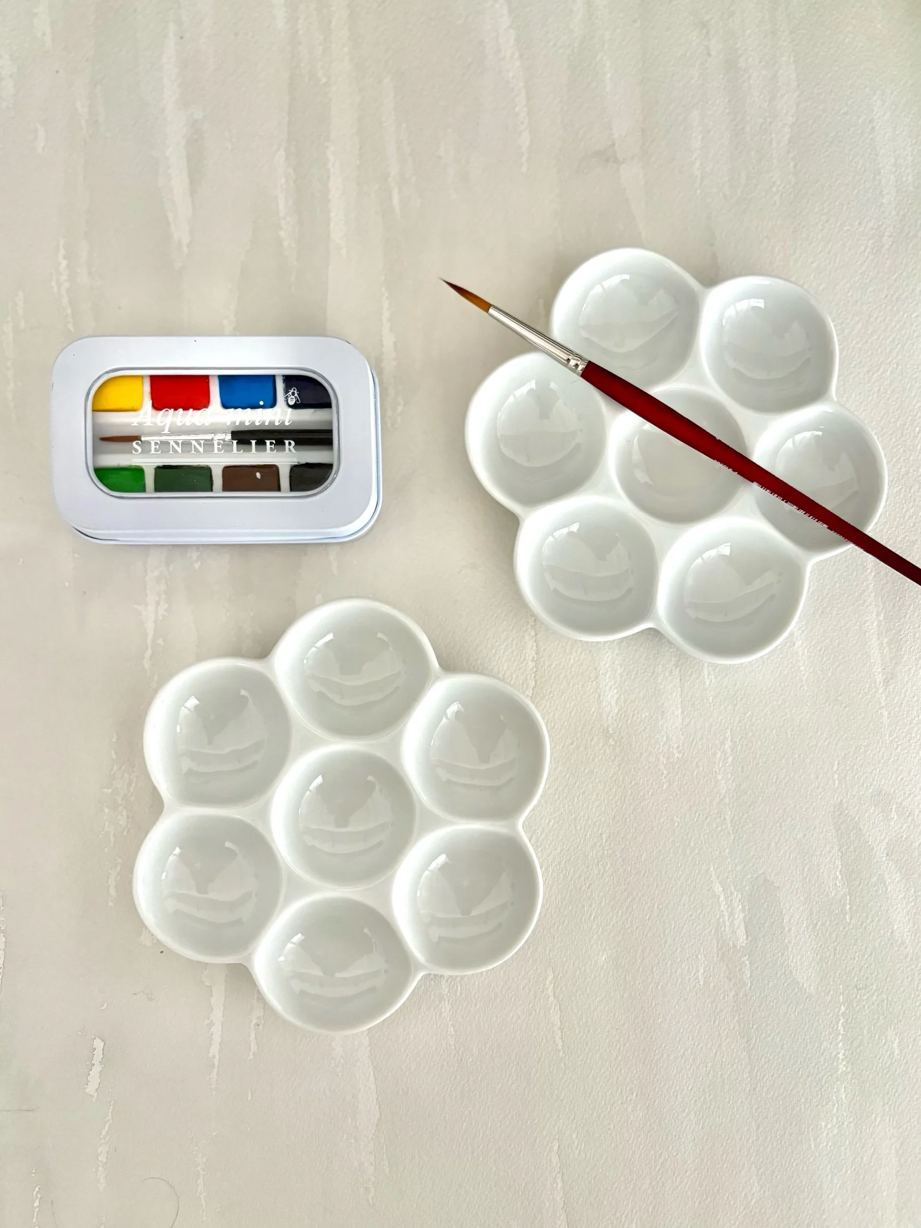 Porcelain Paint Palette