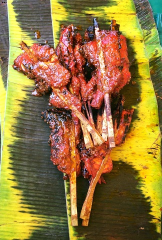 Yes, there is more than chicken on offer, but that doesn't mean you can pass up this ayam percik.