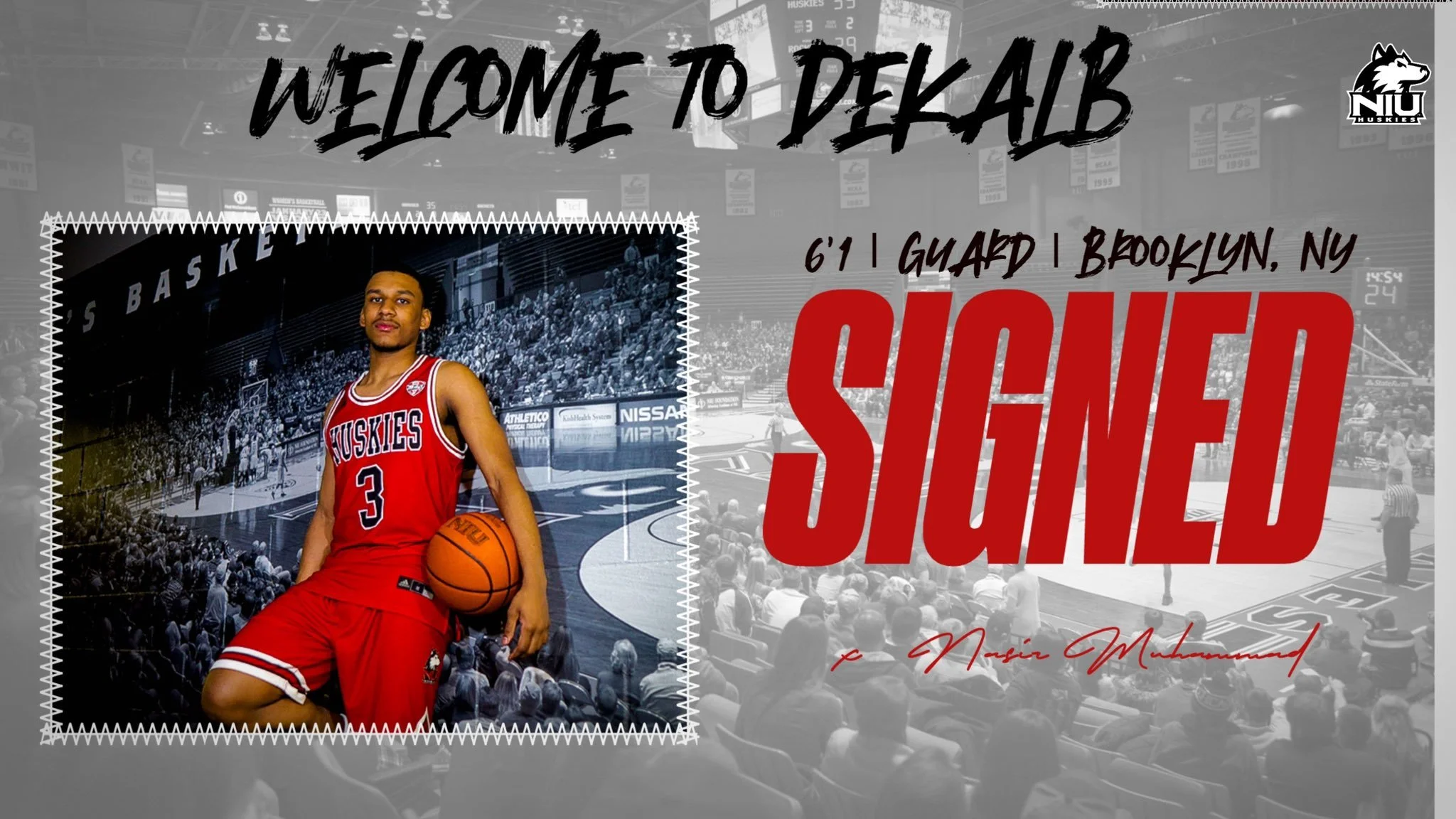 Muhammed Signs with NIU