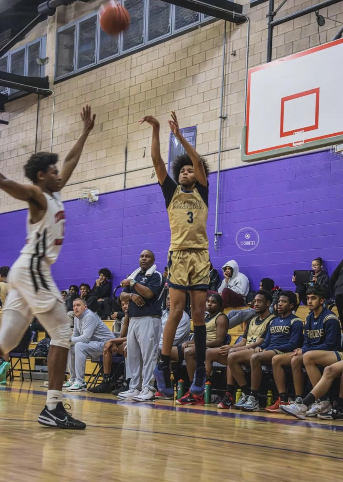 Baldwin’s Timberlake Scores 1,000th Career Point in Big Win