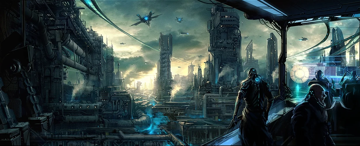 Unknown industrial city