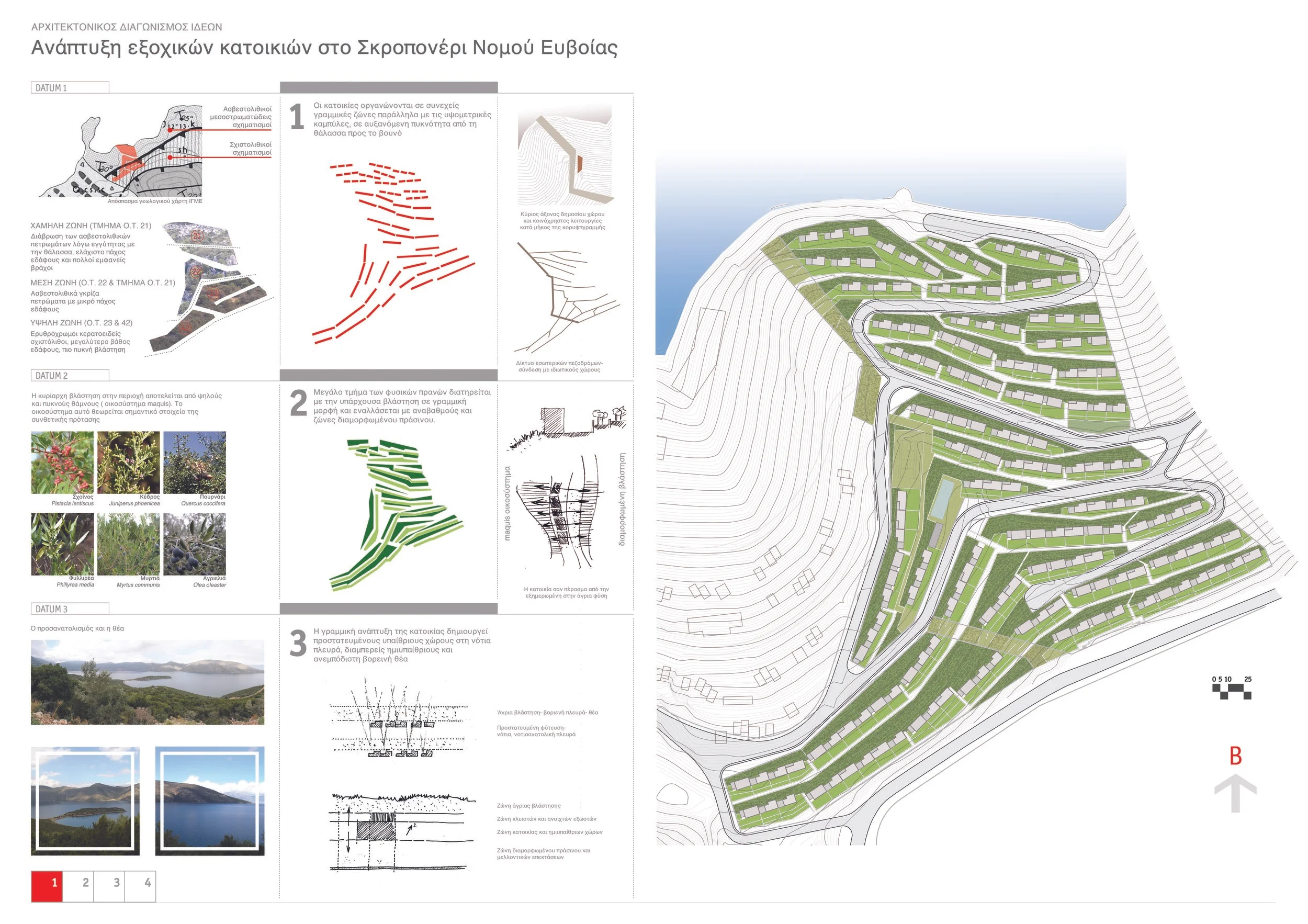 Model Complex of Vacation Houses in Skroponeri