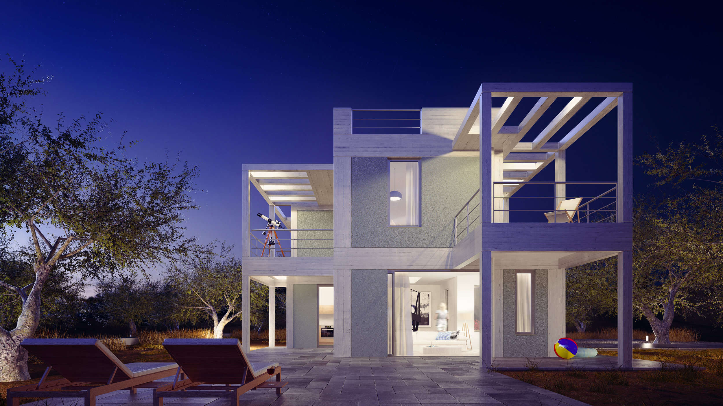 Family House in Aigina