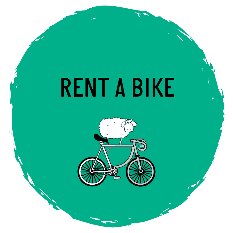 Rent a bike from Sleep in Heaven