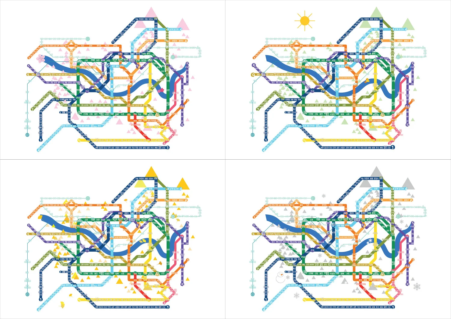 03 Subway-four season