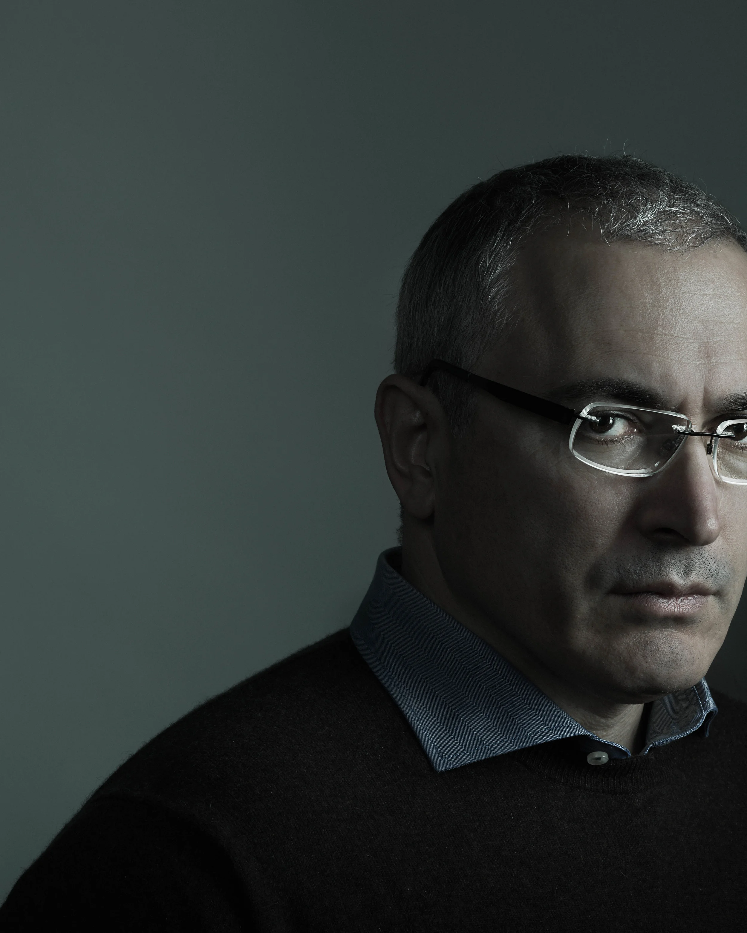 Portrait of M. Khodorkovsky for The New Yorker