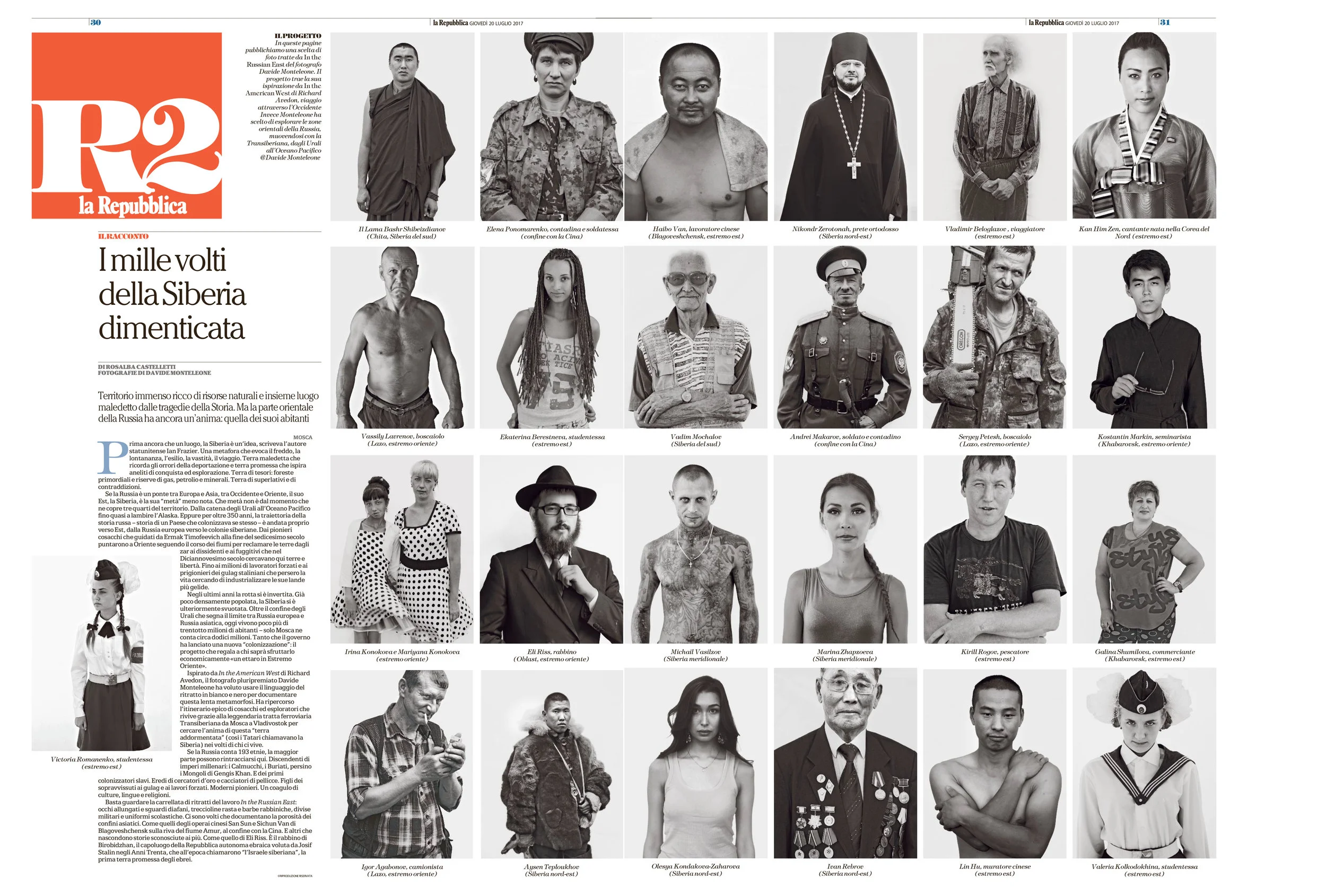 In The Russian East on La Repubblica R2