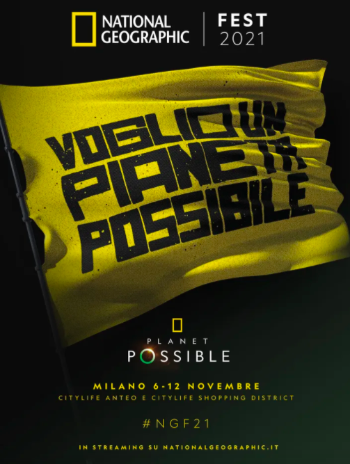 Talk at National Geographic Fest 2021, Milan, IT