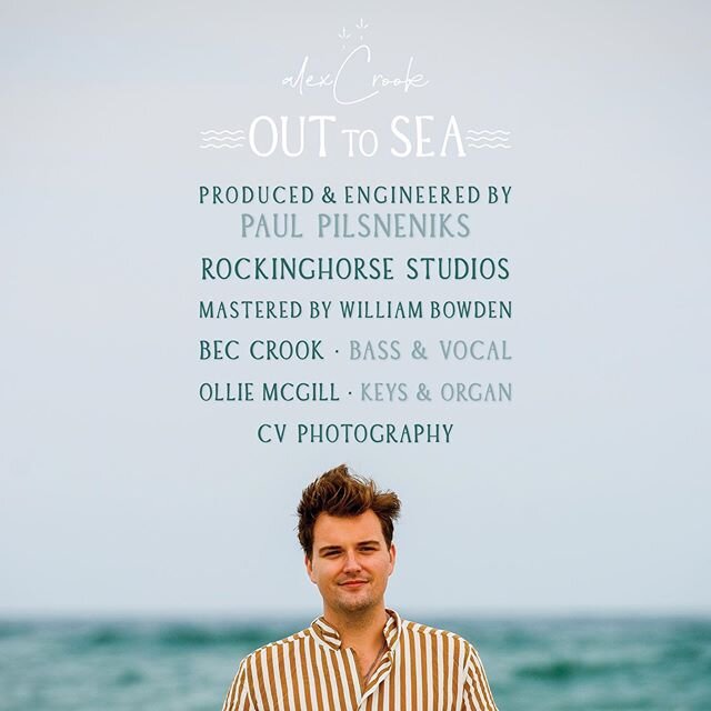 I would like to thank everyone who has download, bought, shared and listened to Out To Sea! 🌊So glad I finally go to share it with you all &amp; there is more to come!

Consider this post the inside of the metaphorical CD cover! Huge thank you to Pa