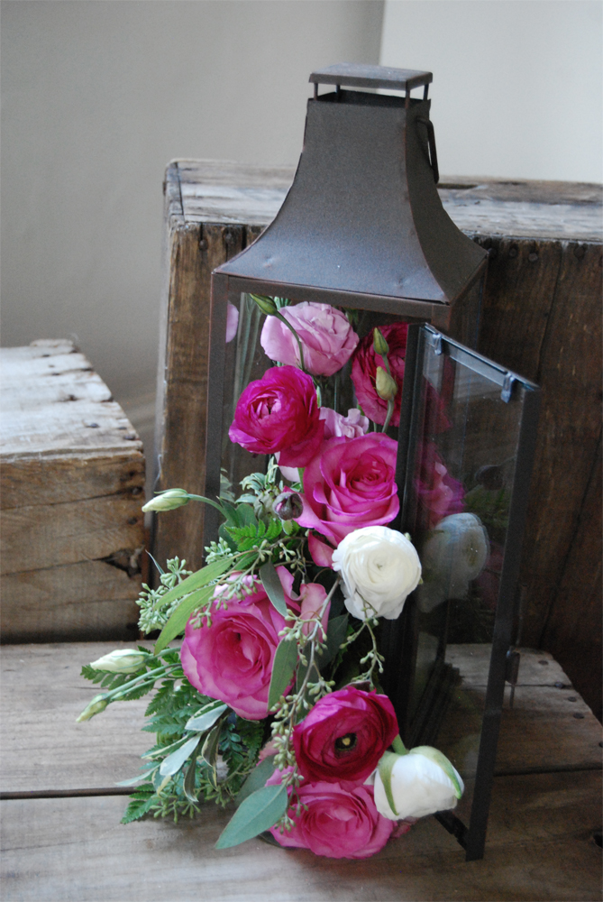 Lantern in the shop, photo by Eric Marth