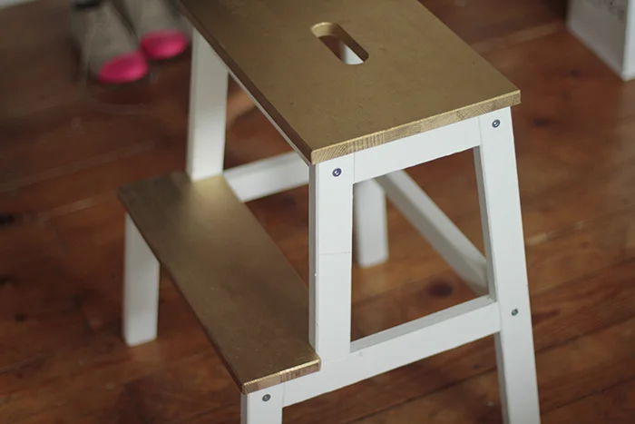 gold-ikea-stepstool