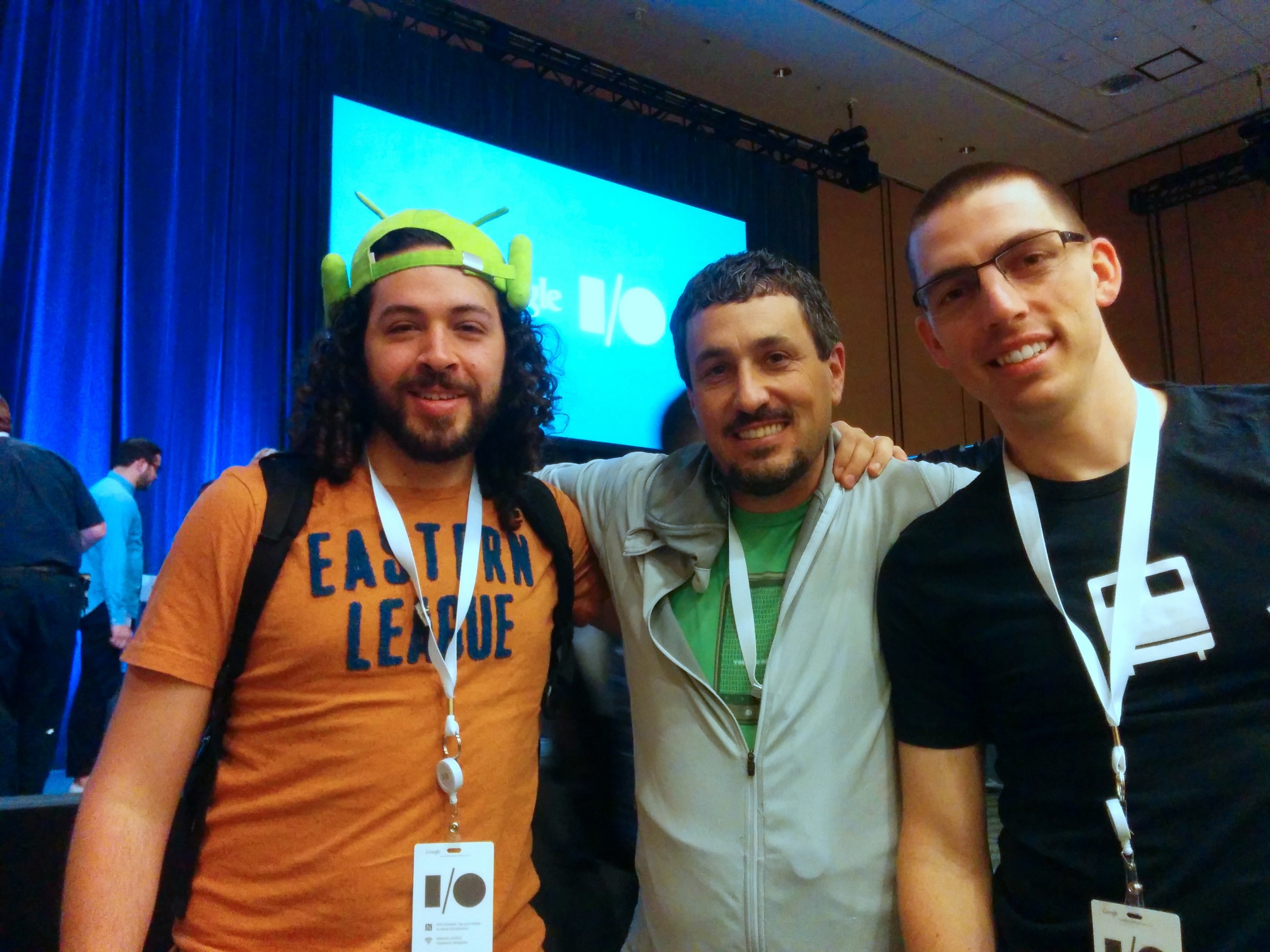 With Eyal Lezmy and Cyrril Mottier