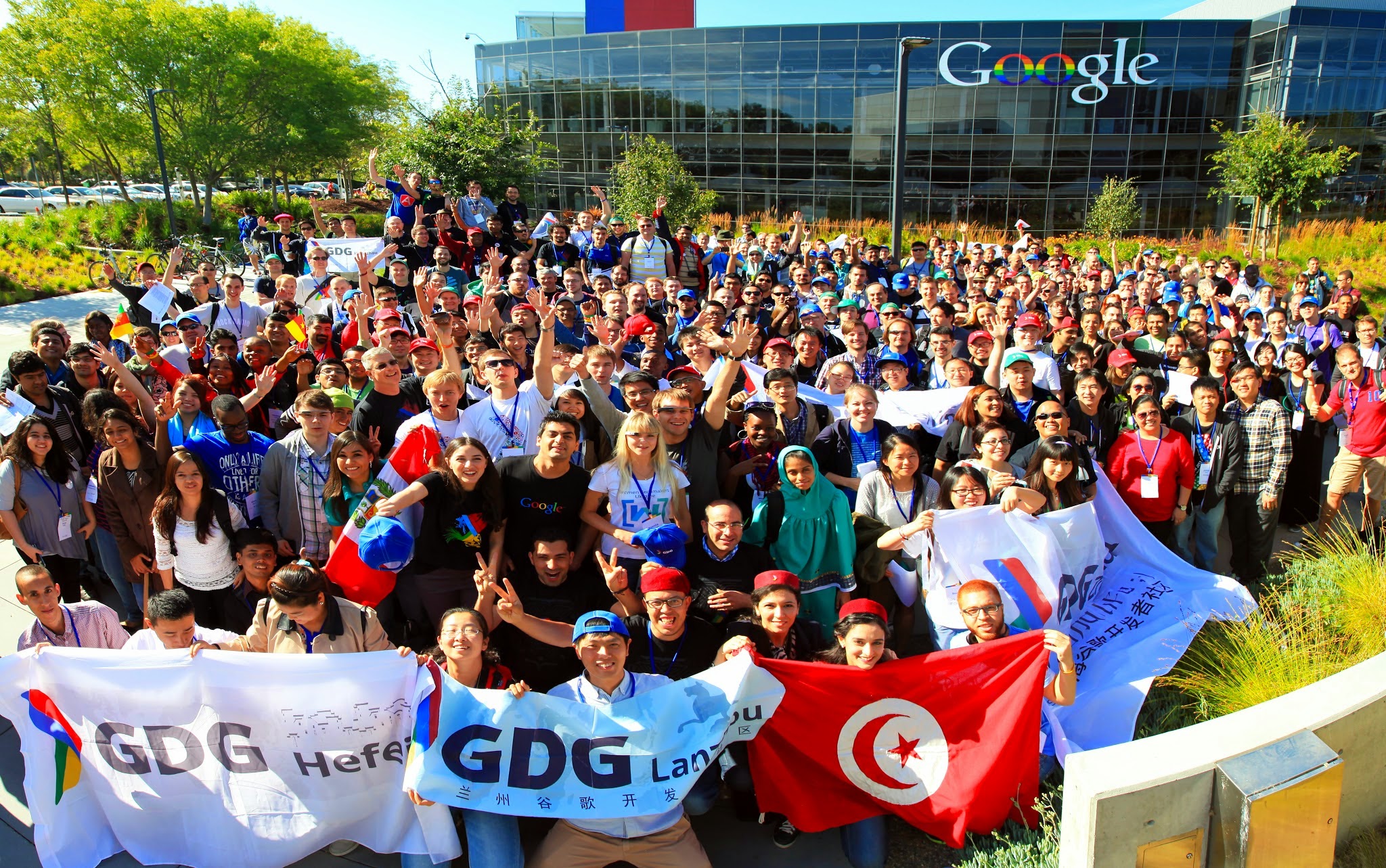 Group photo at GDG World-wide Summit