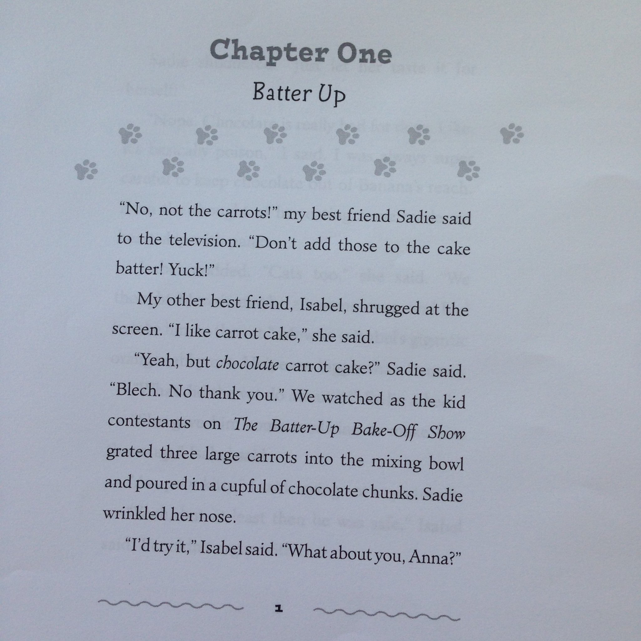 Chapter One: Batter Up