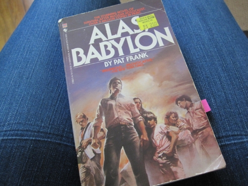 Quite a looker, ain't it? I had the pleasure of reading Adam's copy, procured from a used bookstore. Hours of literary fun for the bargain price of $2.50!