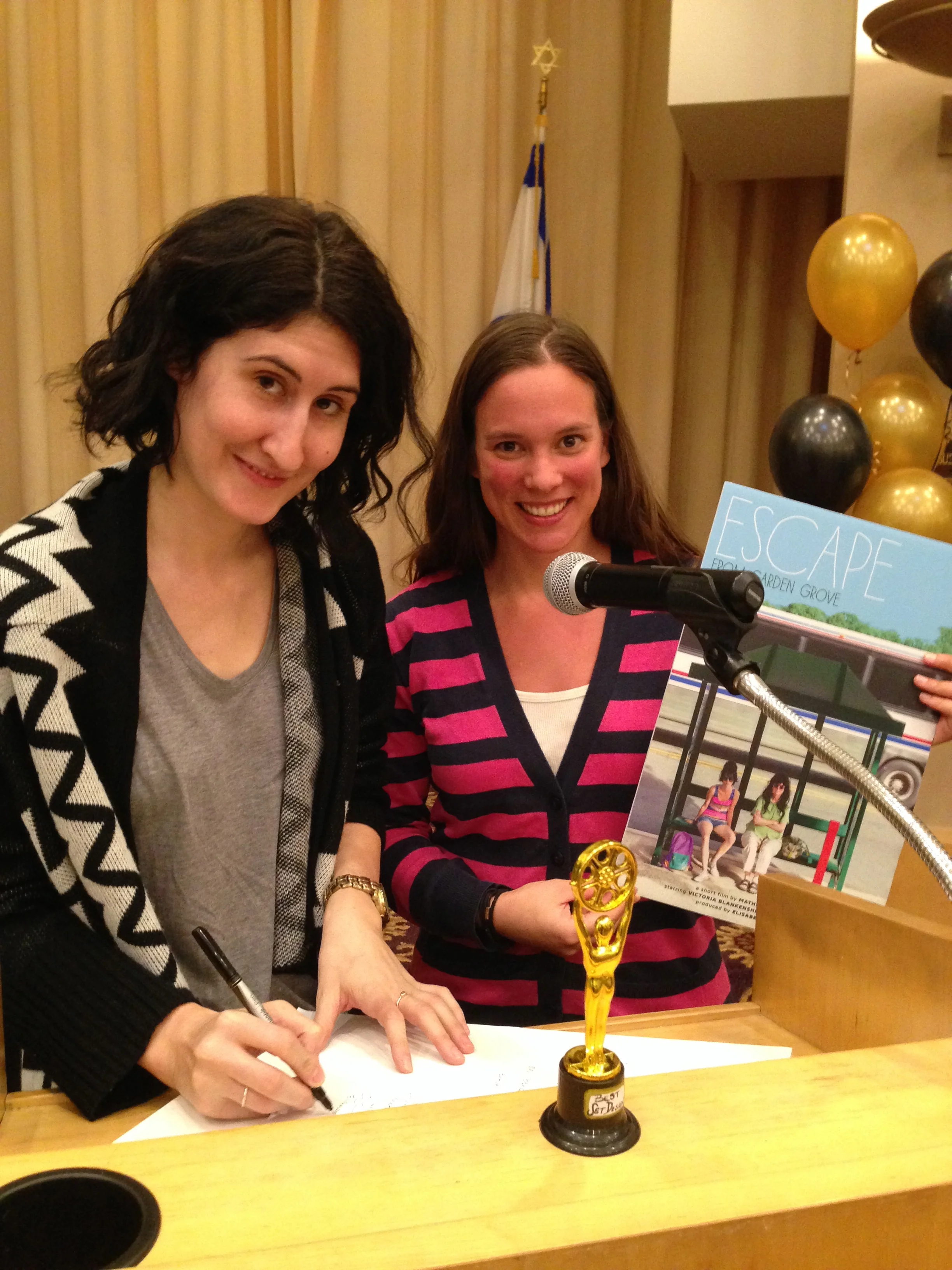 Private screening at Gurwin Assisted Living on Feb 16th, 2014 at 3:00pm. View more pictures of this special event. We were thrilled to go back to Gurwin and show the film to the residents and staff. We even gave out some awards! 