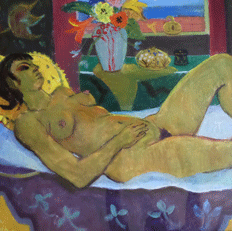 Timor Mortis Homage to Gauguin