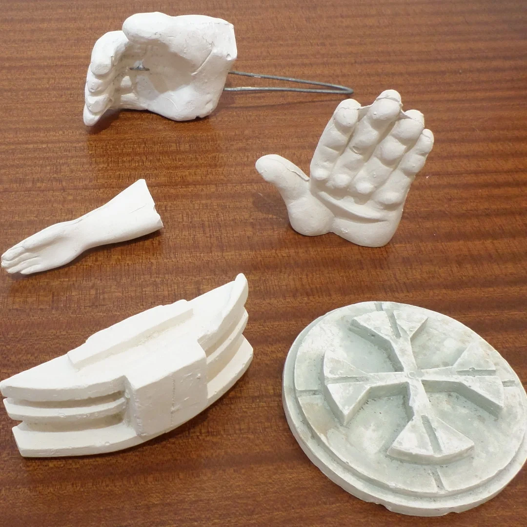 Plaster Maquettes