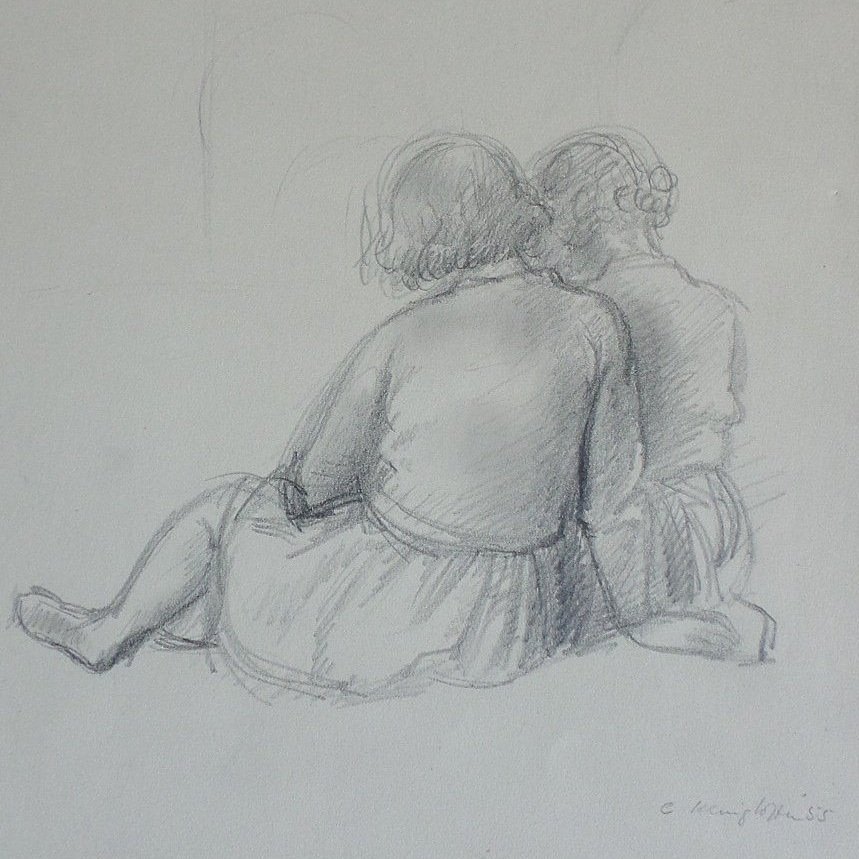 Study for etching 1955