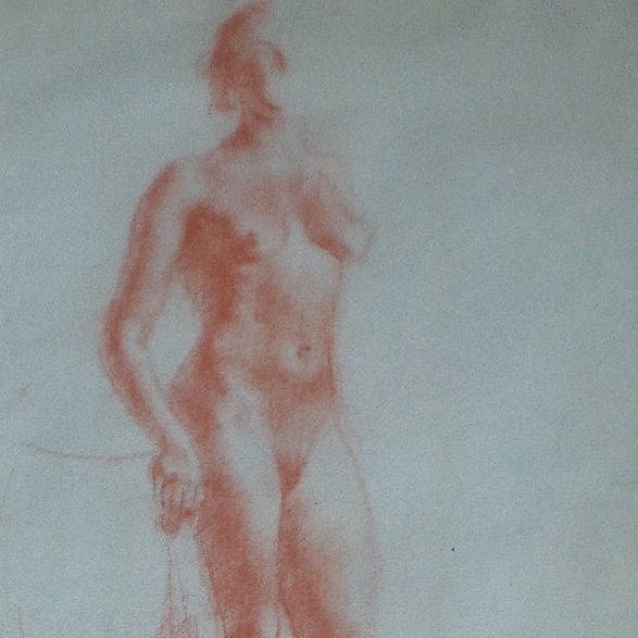 Standing nude 1936