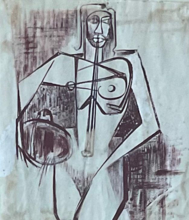 Design drawing - nude