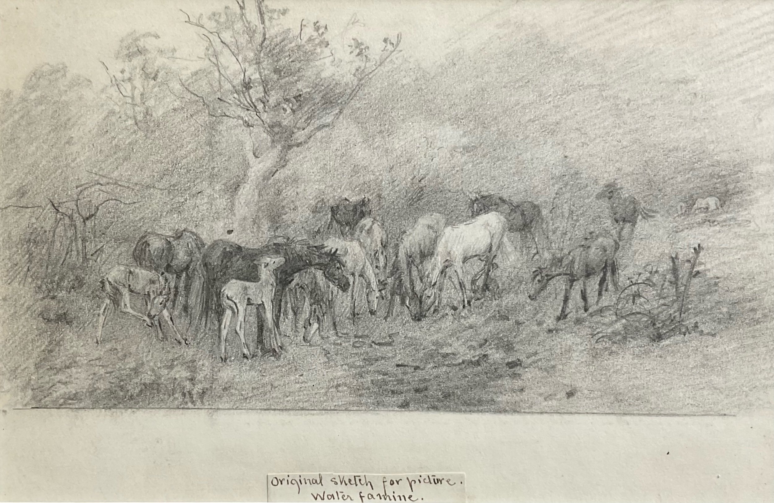 Sketch for exhibition oil - Please Enquire