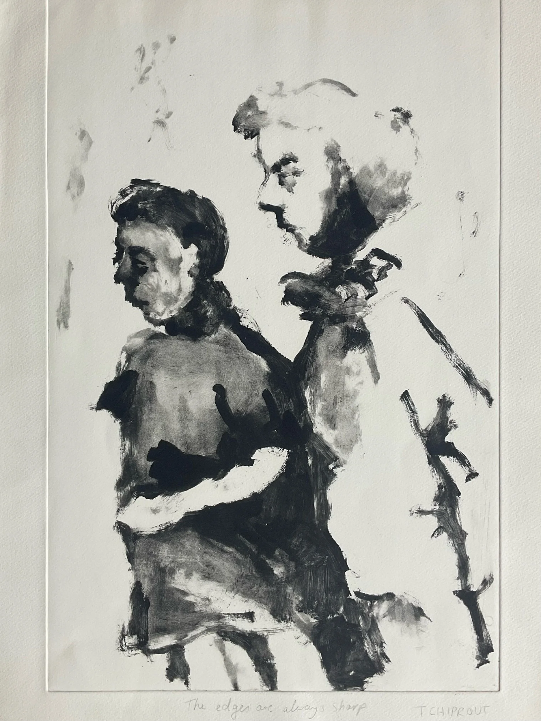 The edges are always sharp