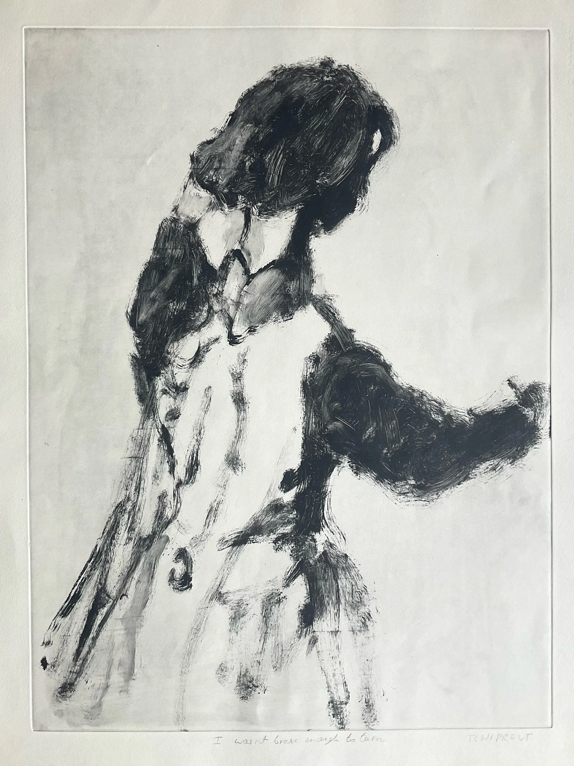 I wasn’t brave enough to turn