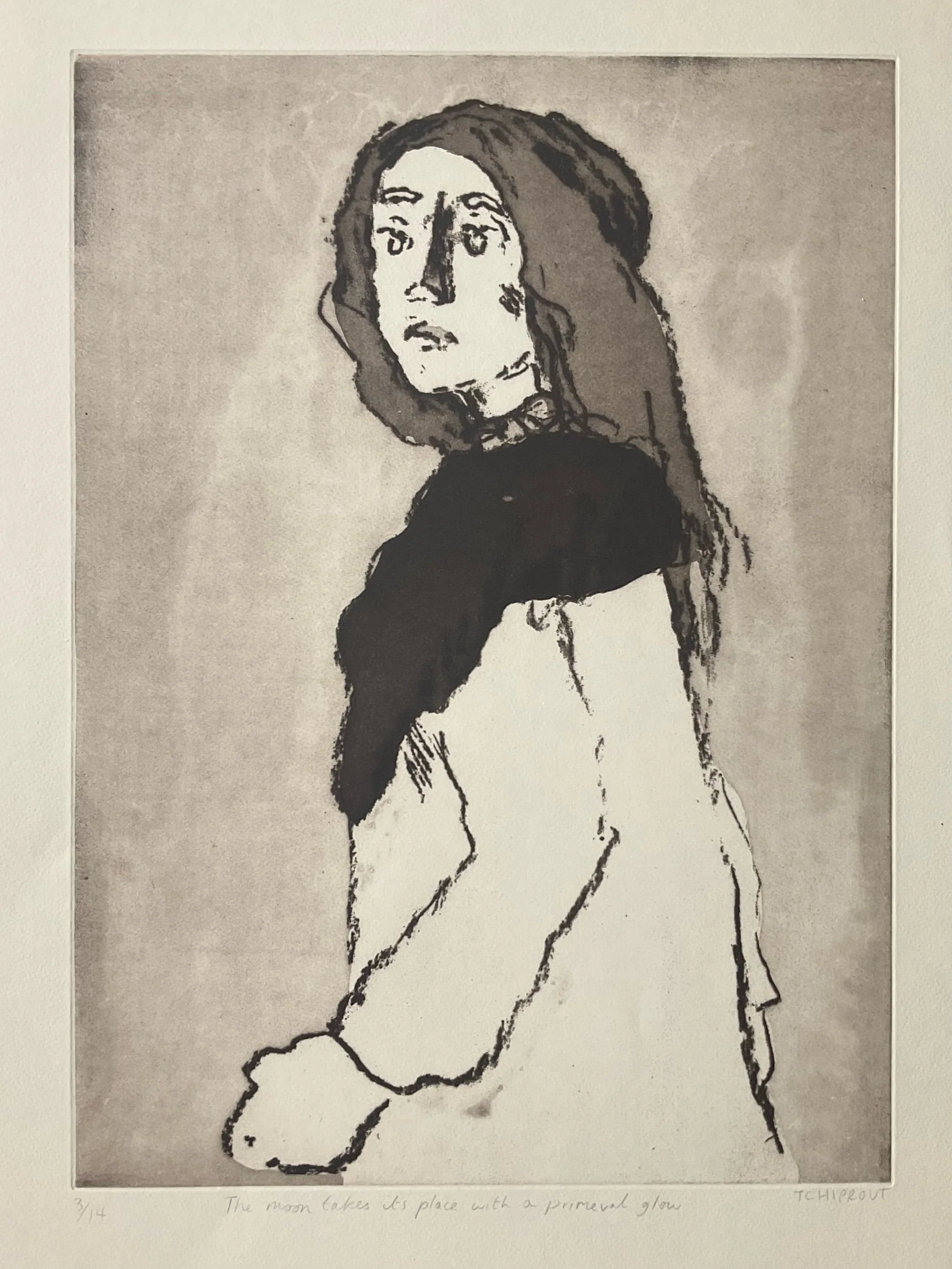 The moon takes its place