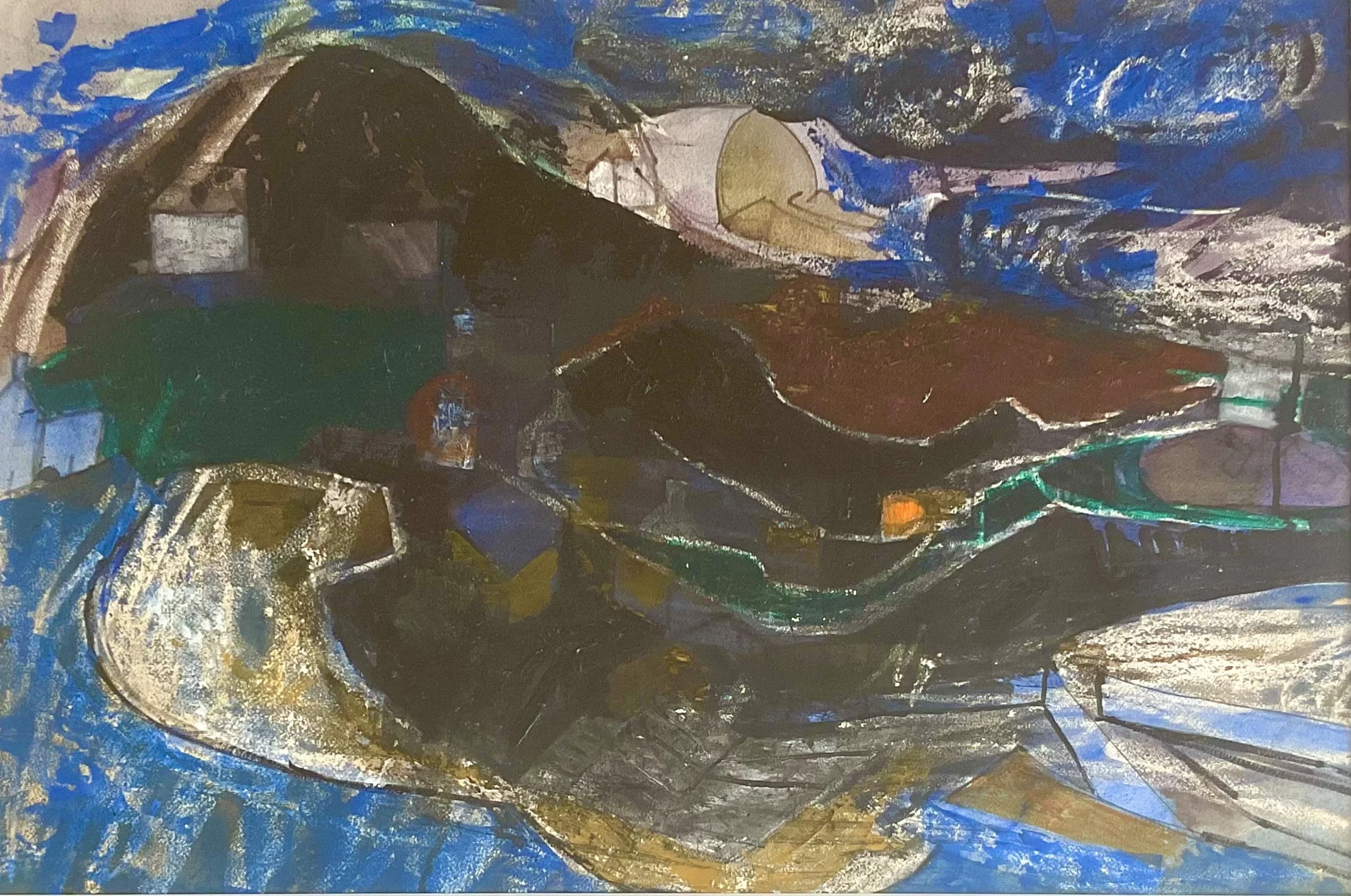 1963 Gouache