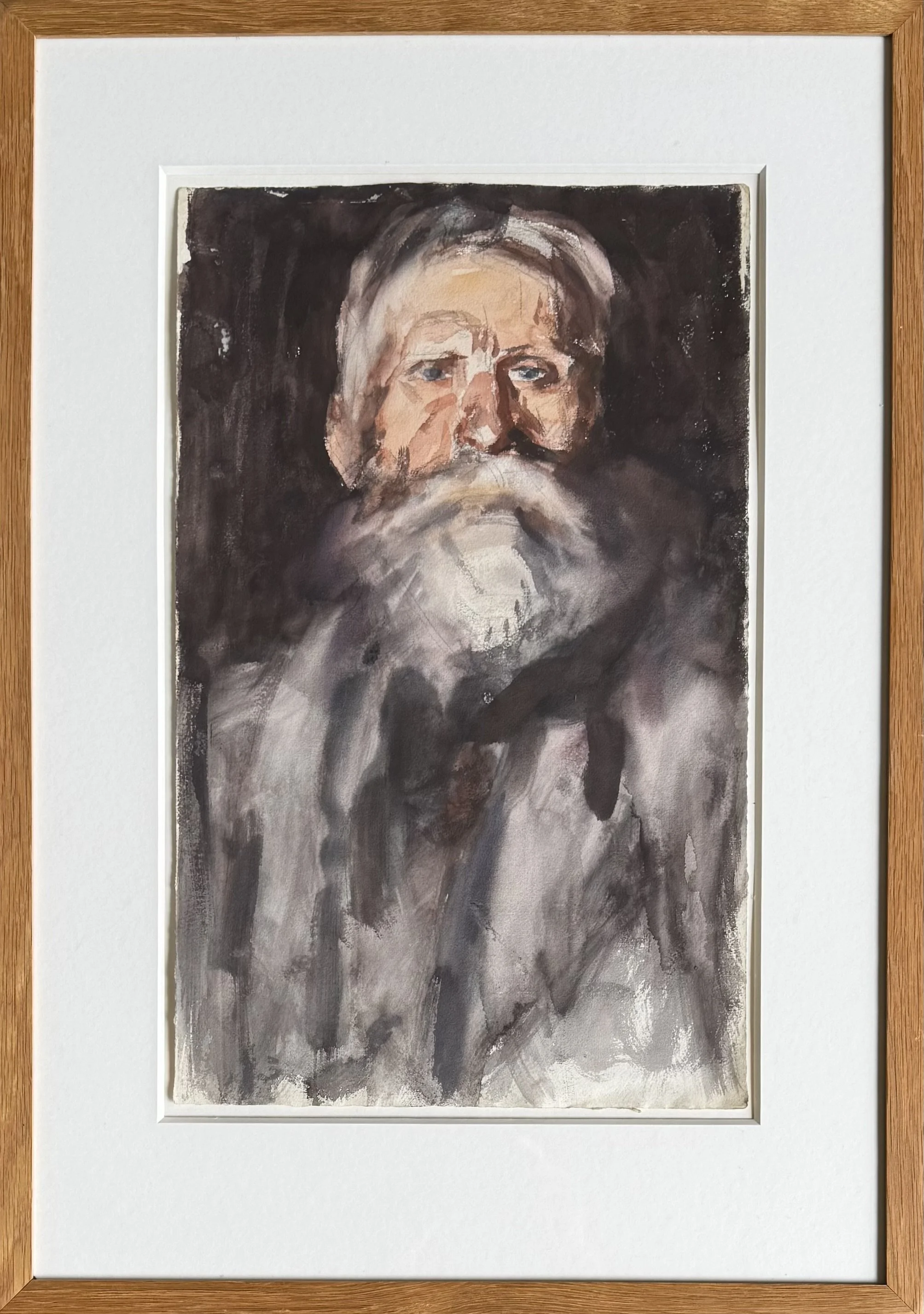 Harry Becker watercolour for sale