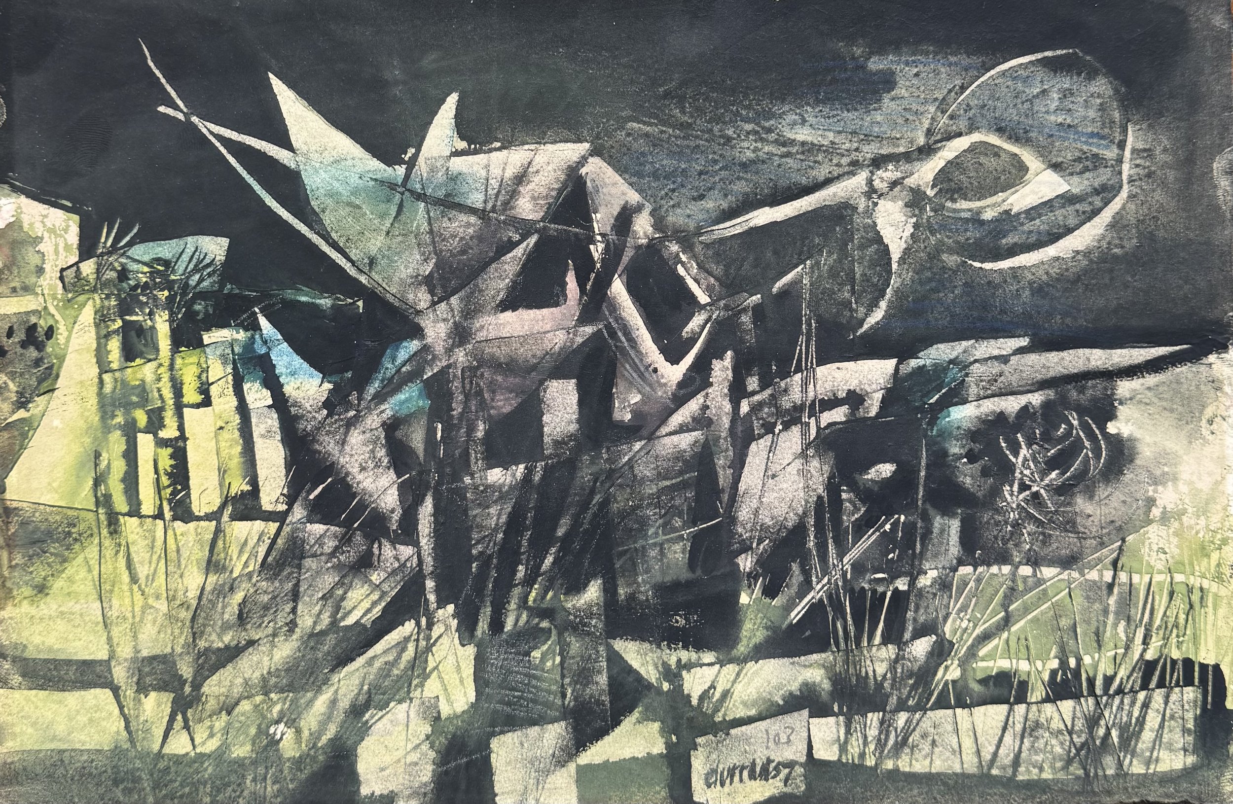 Roy Turner Durrant painting 1957 for sale