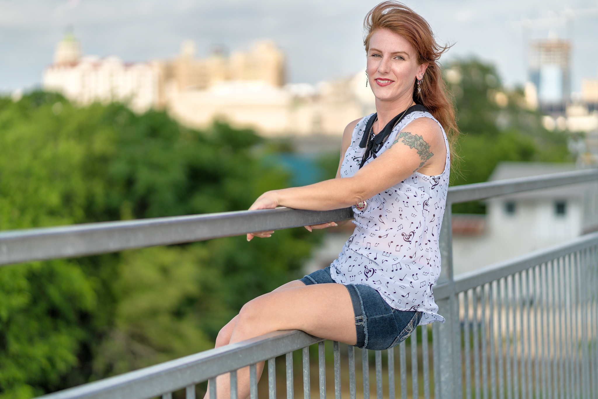 Exploring the Hays Street bridge