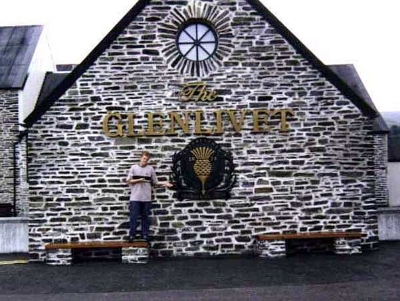 Danny's now ready for the Glenlivet distillery.