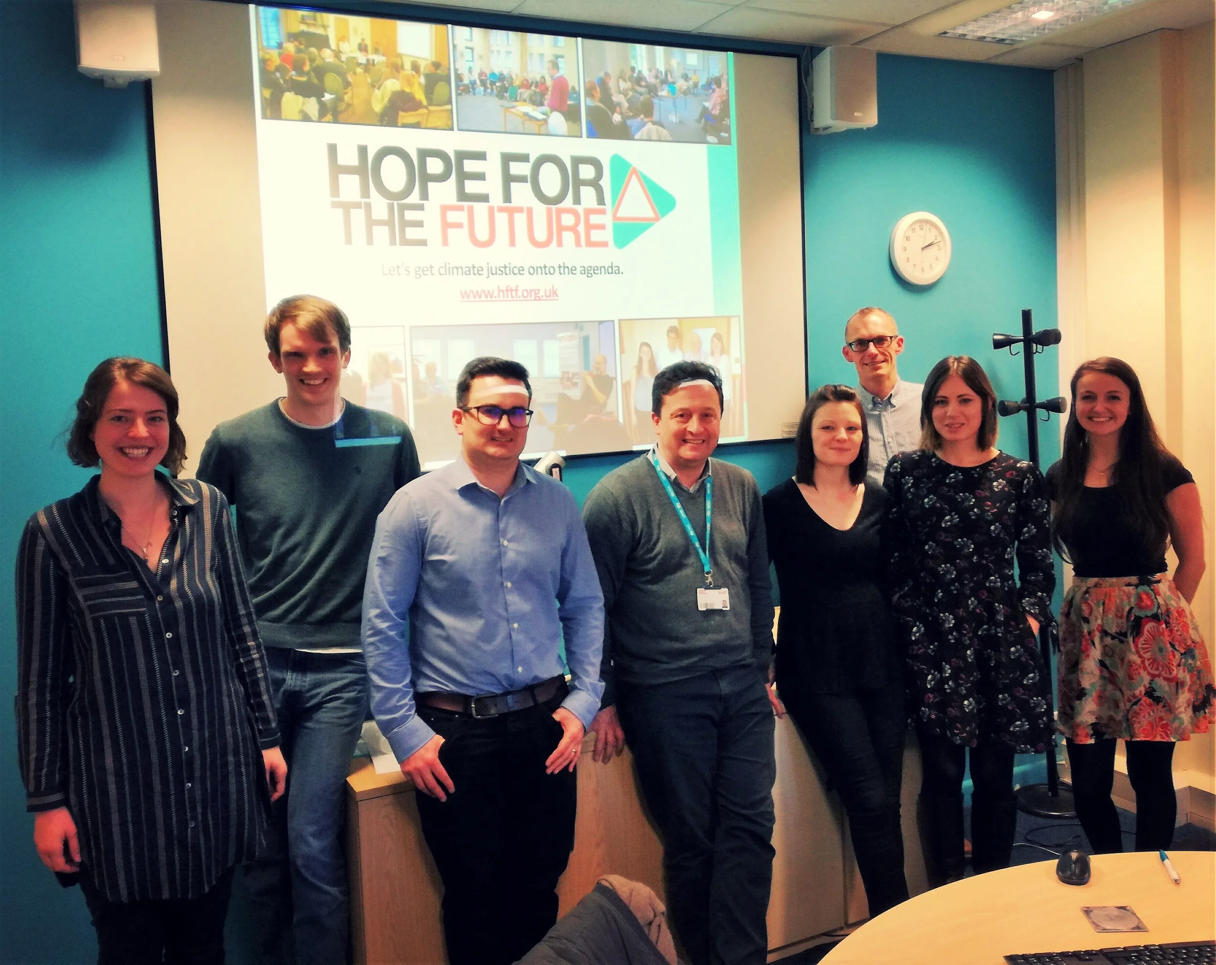 Hope for the Future with academics from CRESR at Sheffield Hallam. 