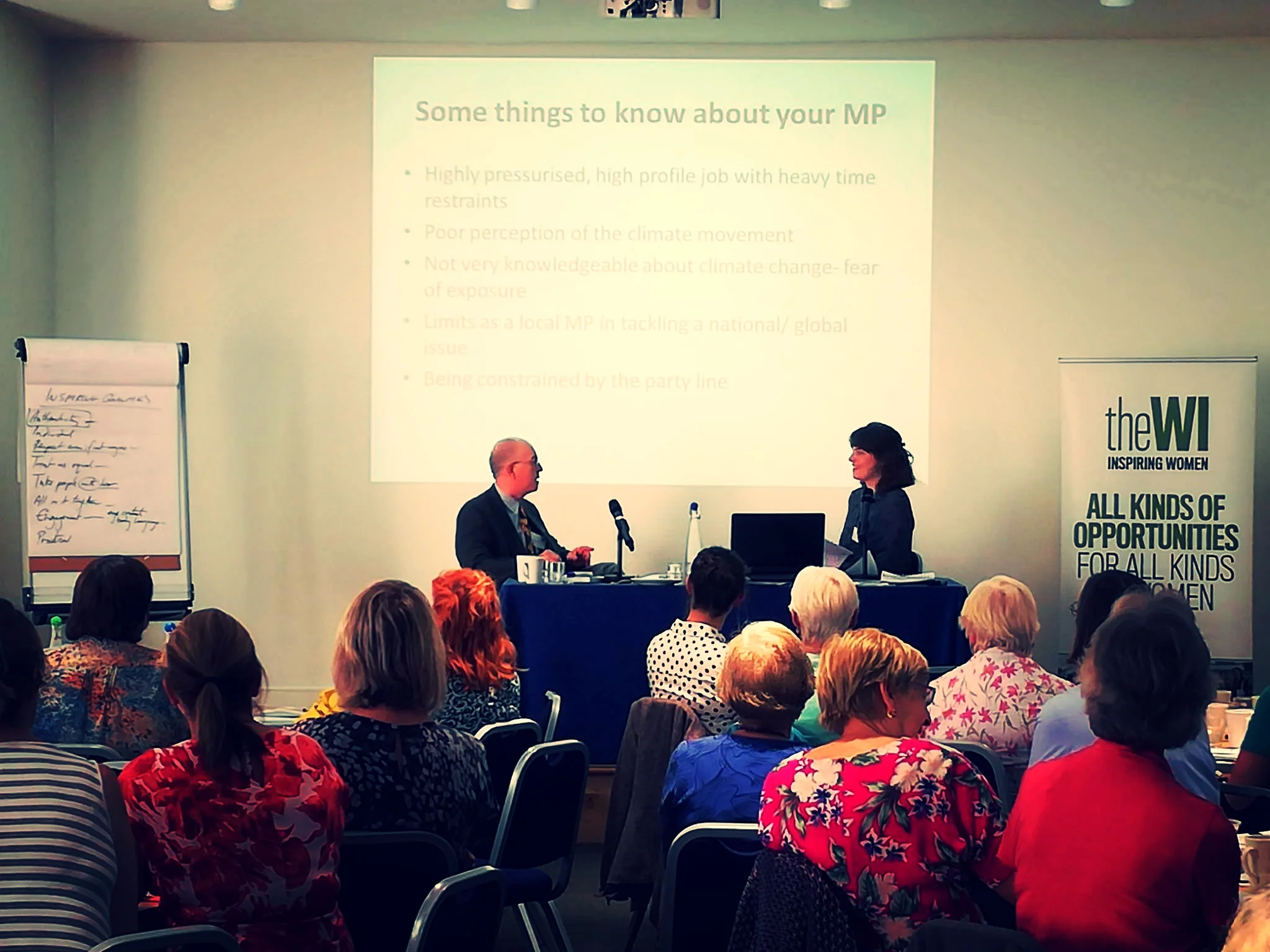 Our events take place accross the UK with politicians and leading climate experts.