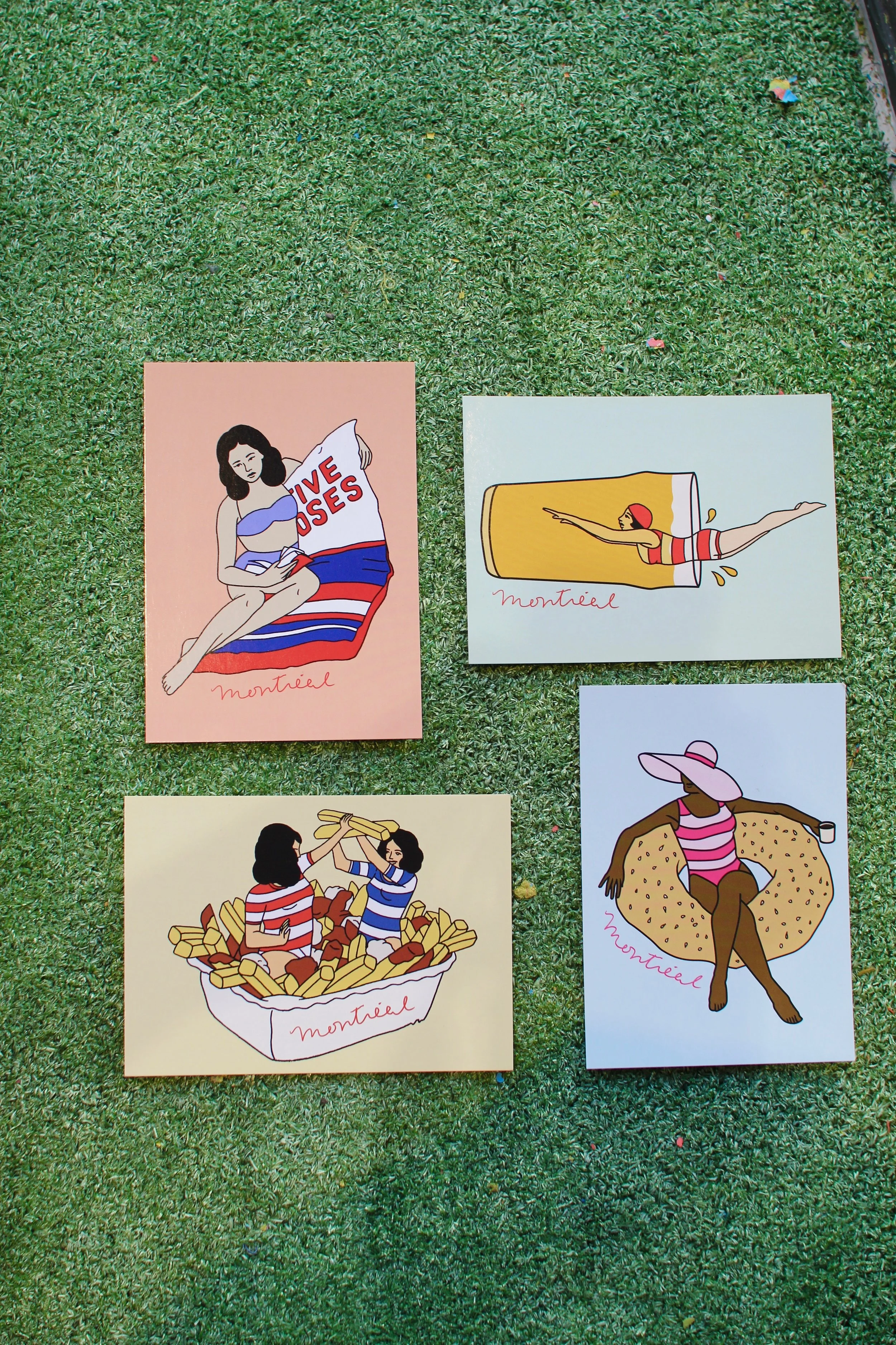 Post cards: $4