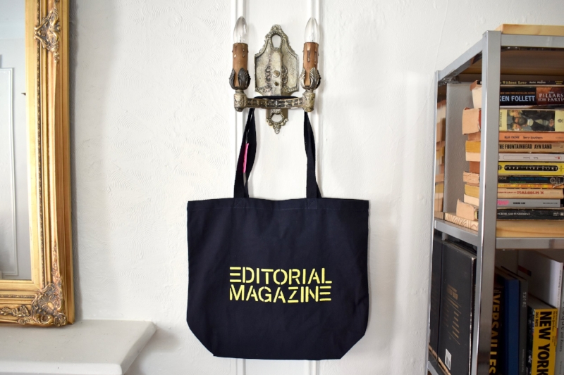 "Got to have a go-to oversized tote bag for a carry-all."