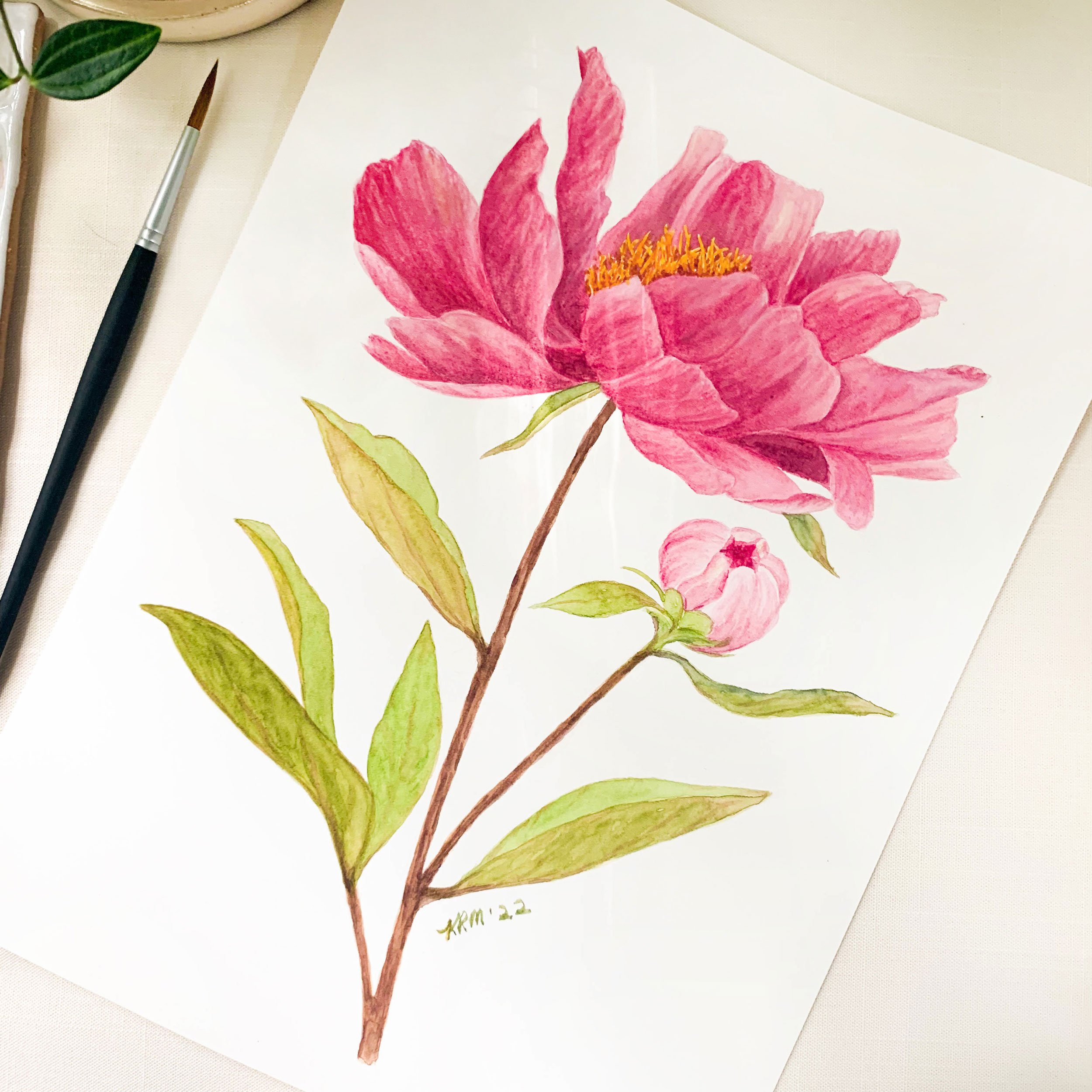 Learn to Paint Flowers in Watercolor: A Step-by-Step Floral