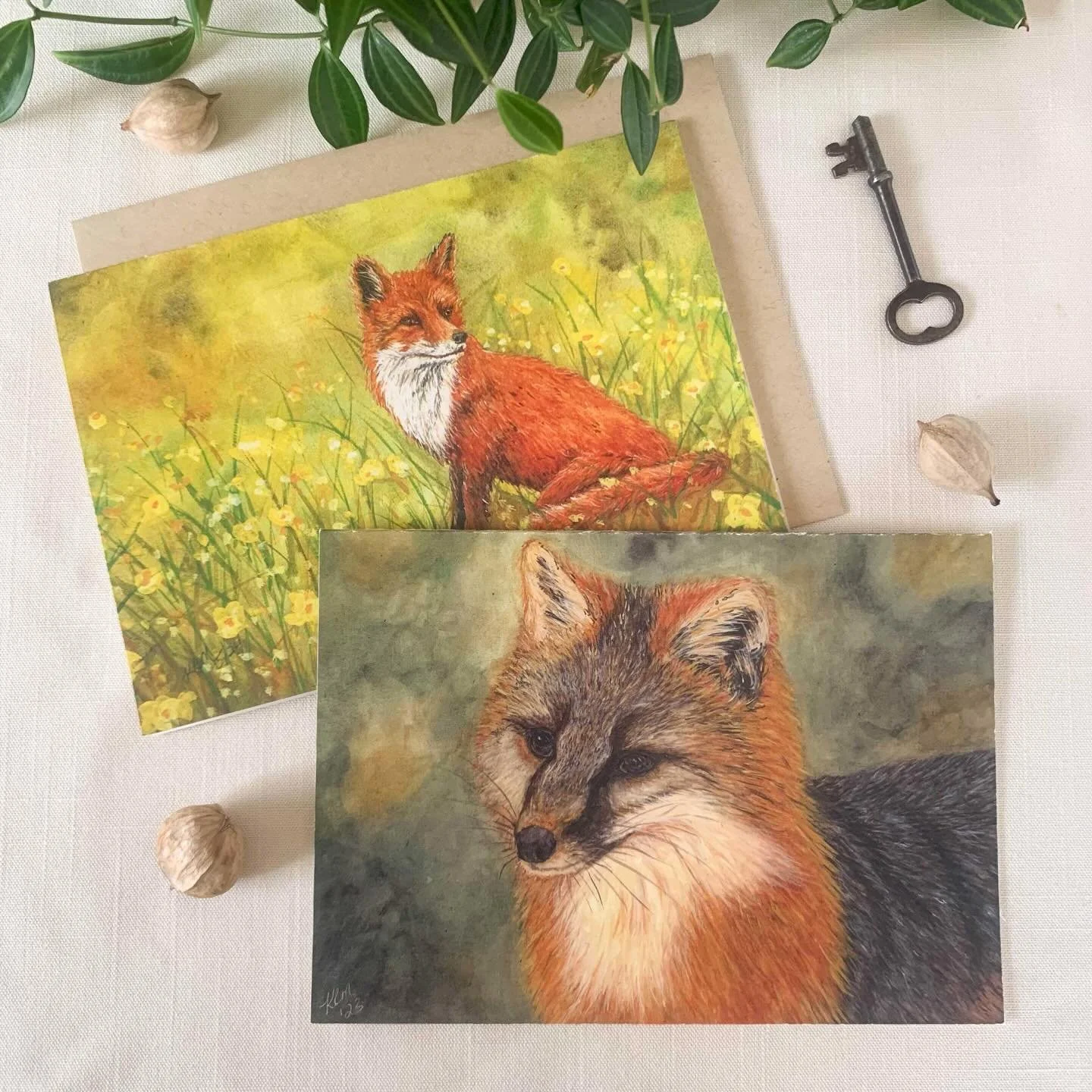 Not sure if you realized, but I love foxes! While I am working on new work here is a fox greeting card pack.
#foxlovers #greetingcards #inspiredbynature #stationerylover #woodlandart