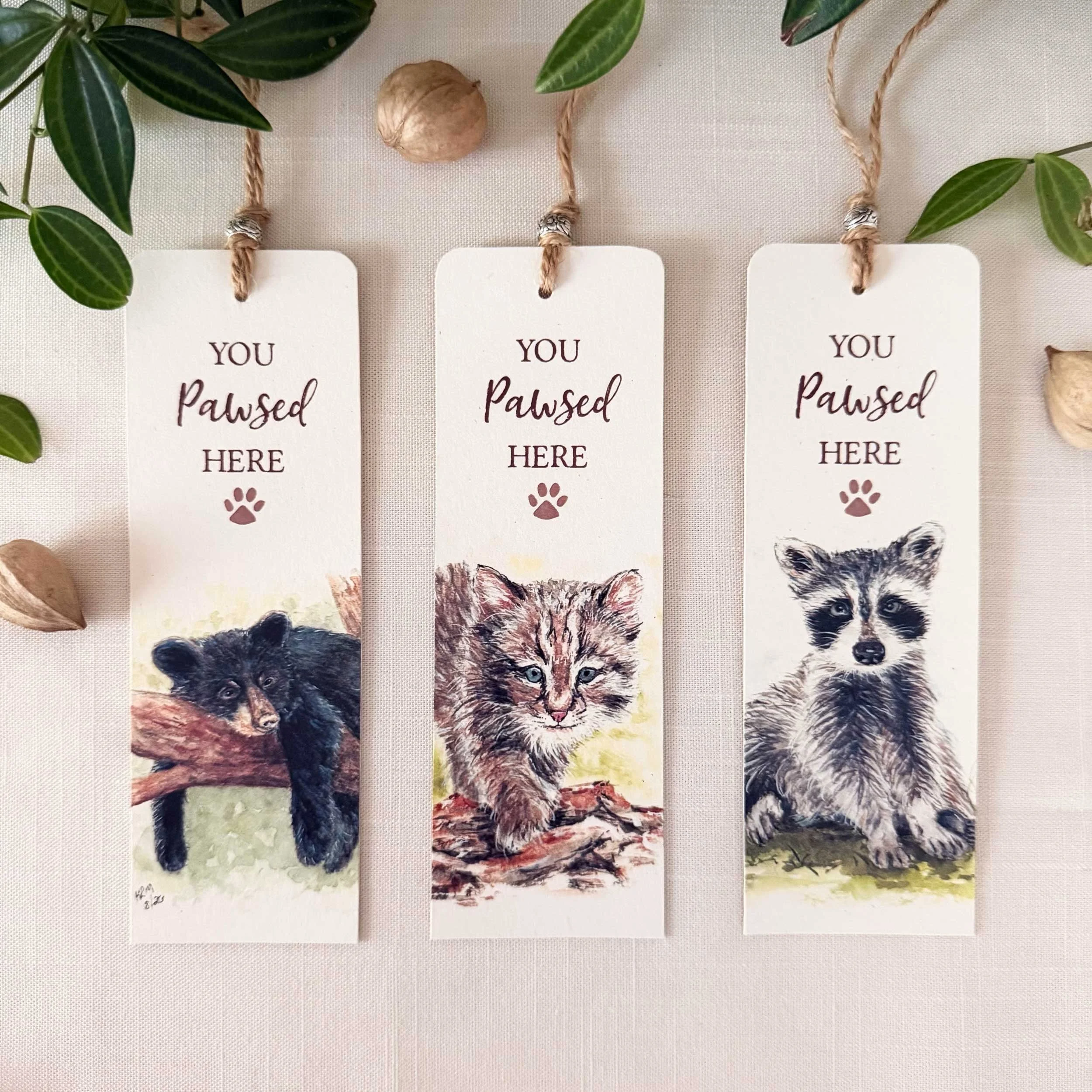 New bookmark collection, young forest animals.
#forestanimals #bookmarks #bookwormgifts #watercoloranimals #ecofriendlygifts