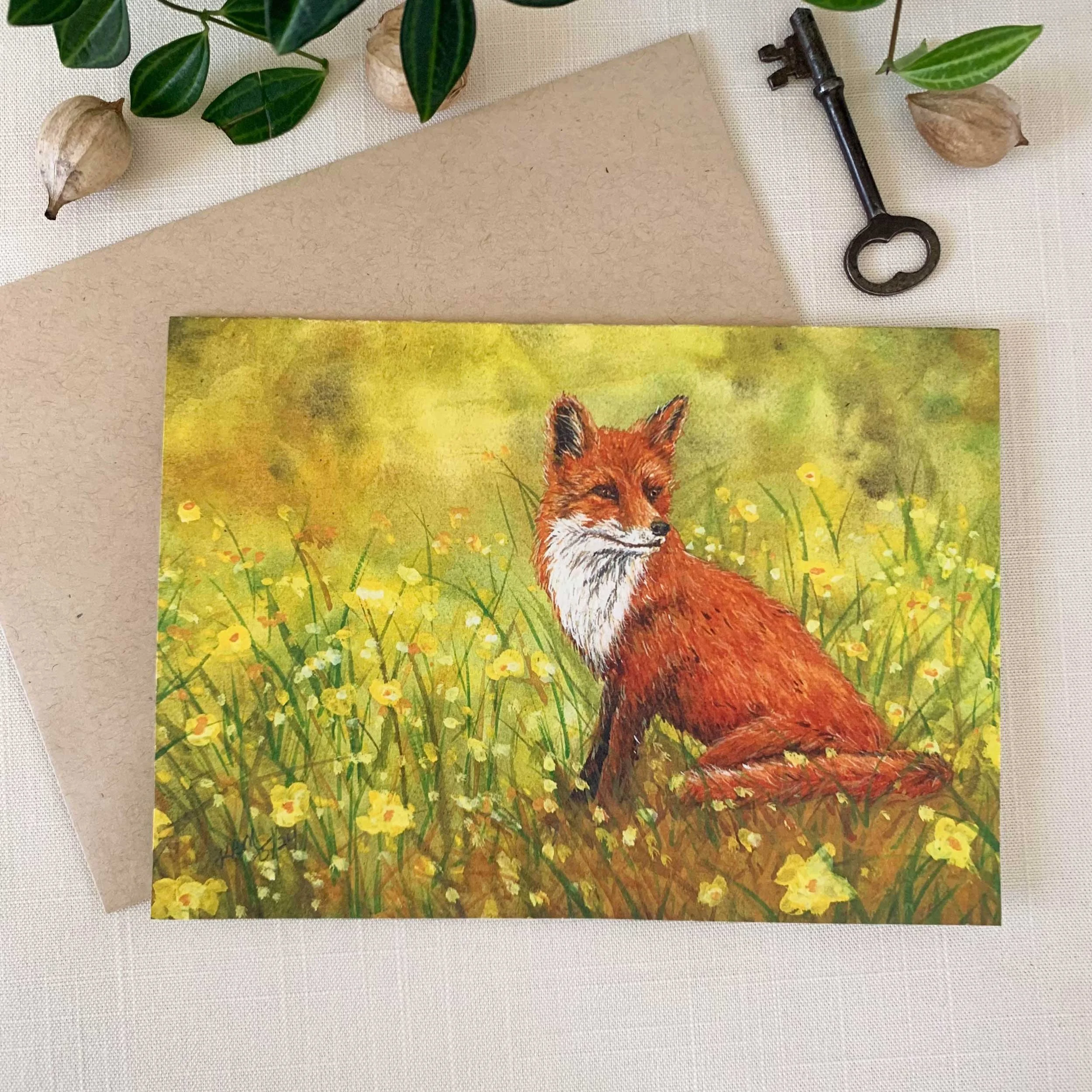 fox-in-wildflower-field-greeting-card_1.jpg