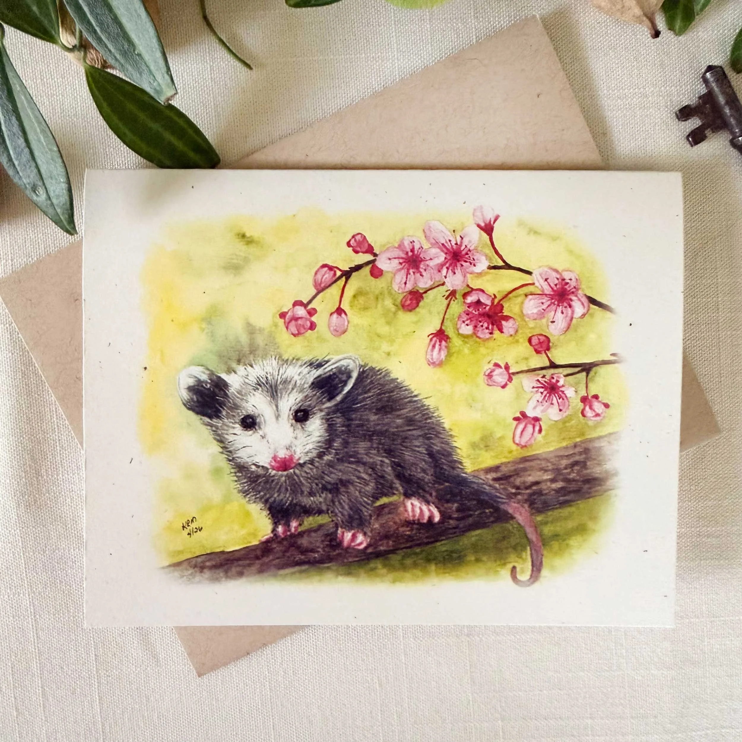 Opossom-CherryBlossoms-folded-card_1.jpg