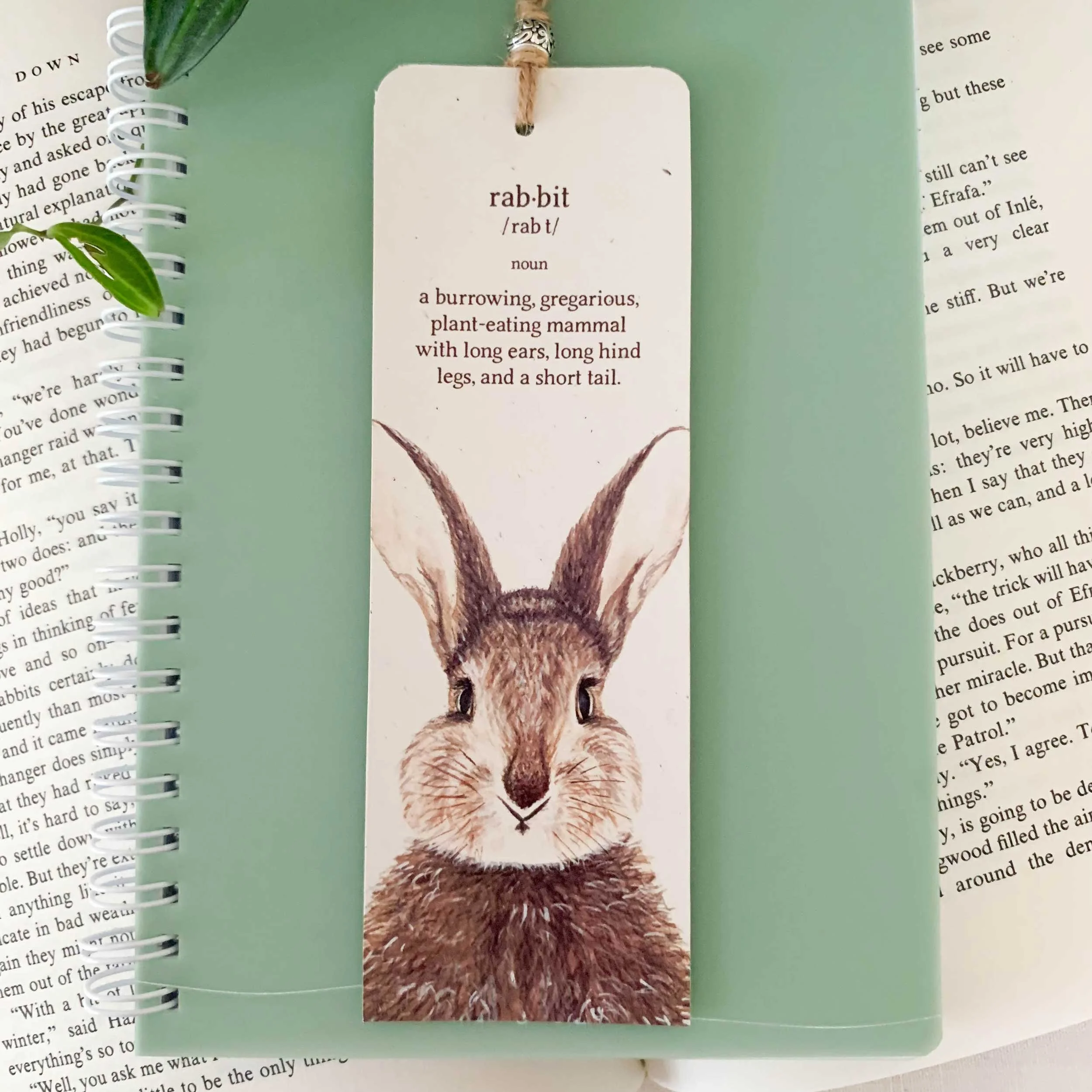 Baby Bunny Rabbit Bookmark