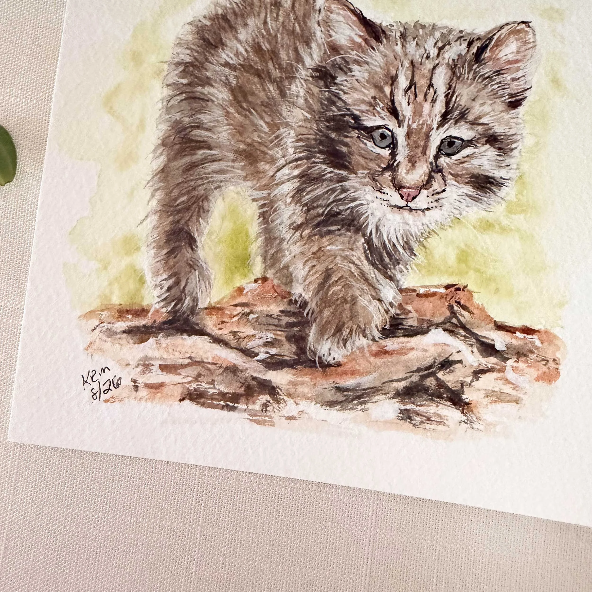 young-bobcat-log-painting_4.jpg