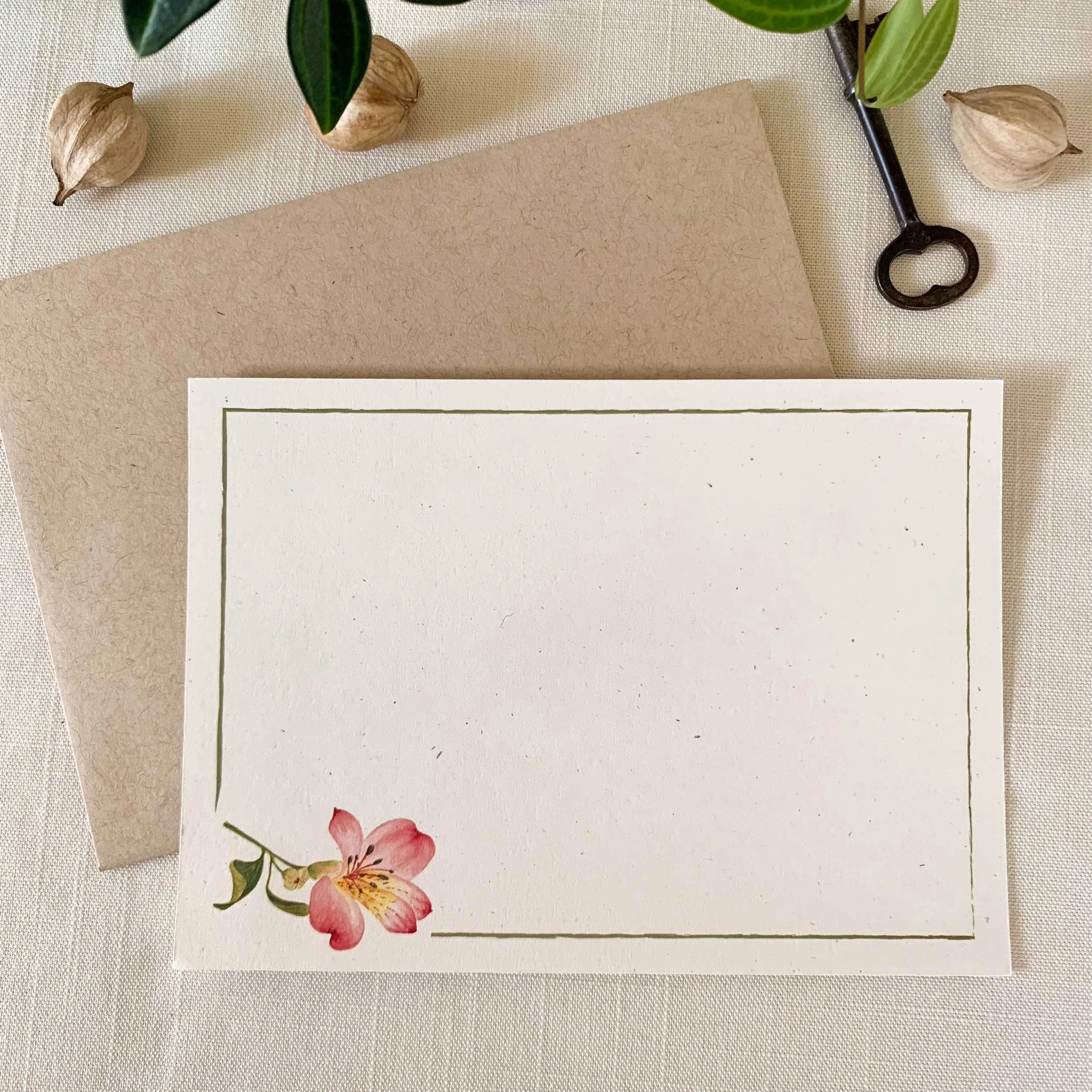 Alstroemeria Notecard Set