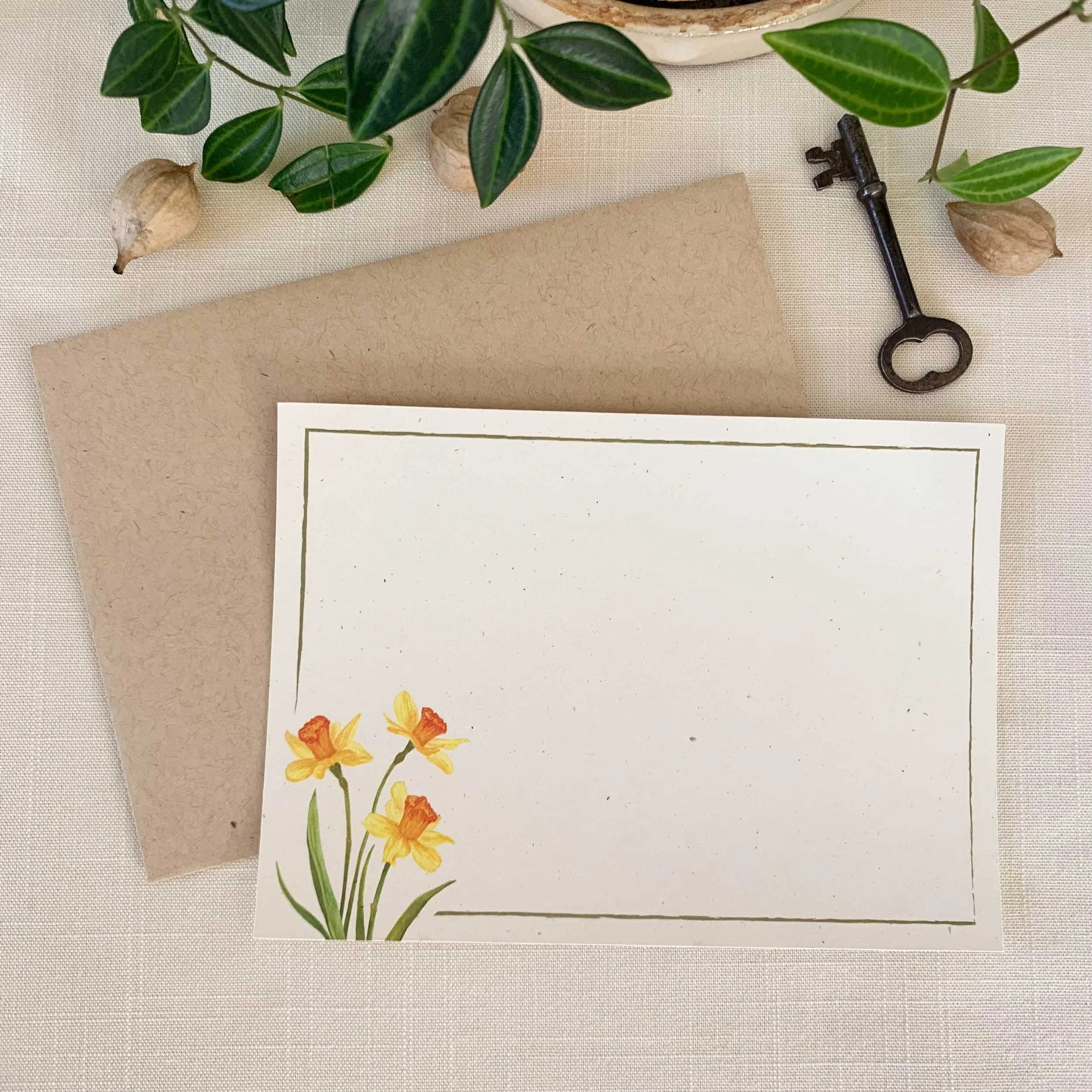 Daffodil Notecard Set