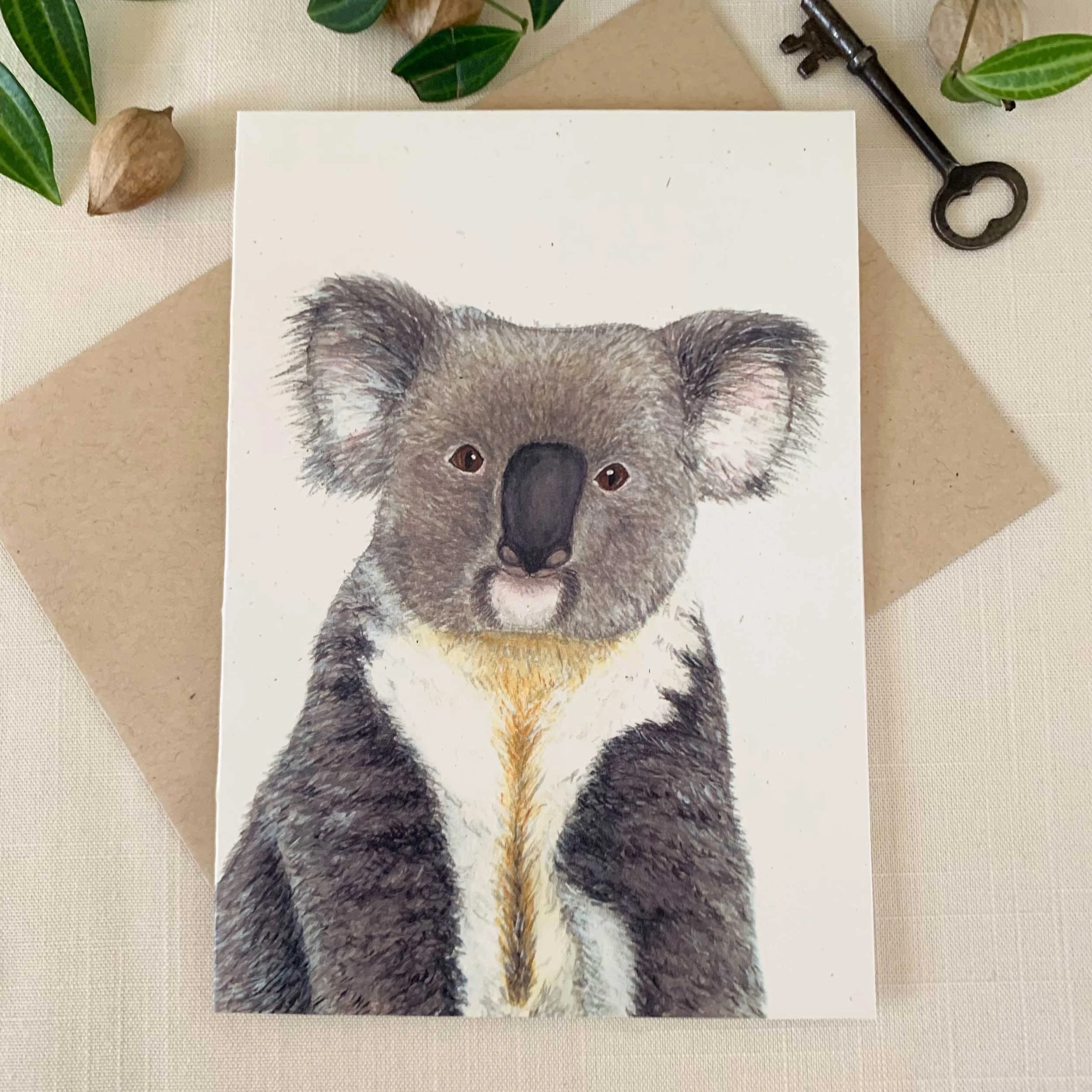 Baby Koala Frameable Greeting Card