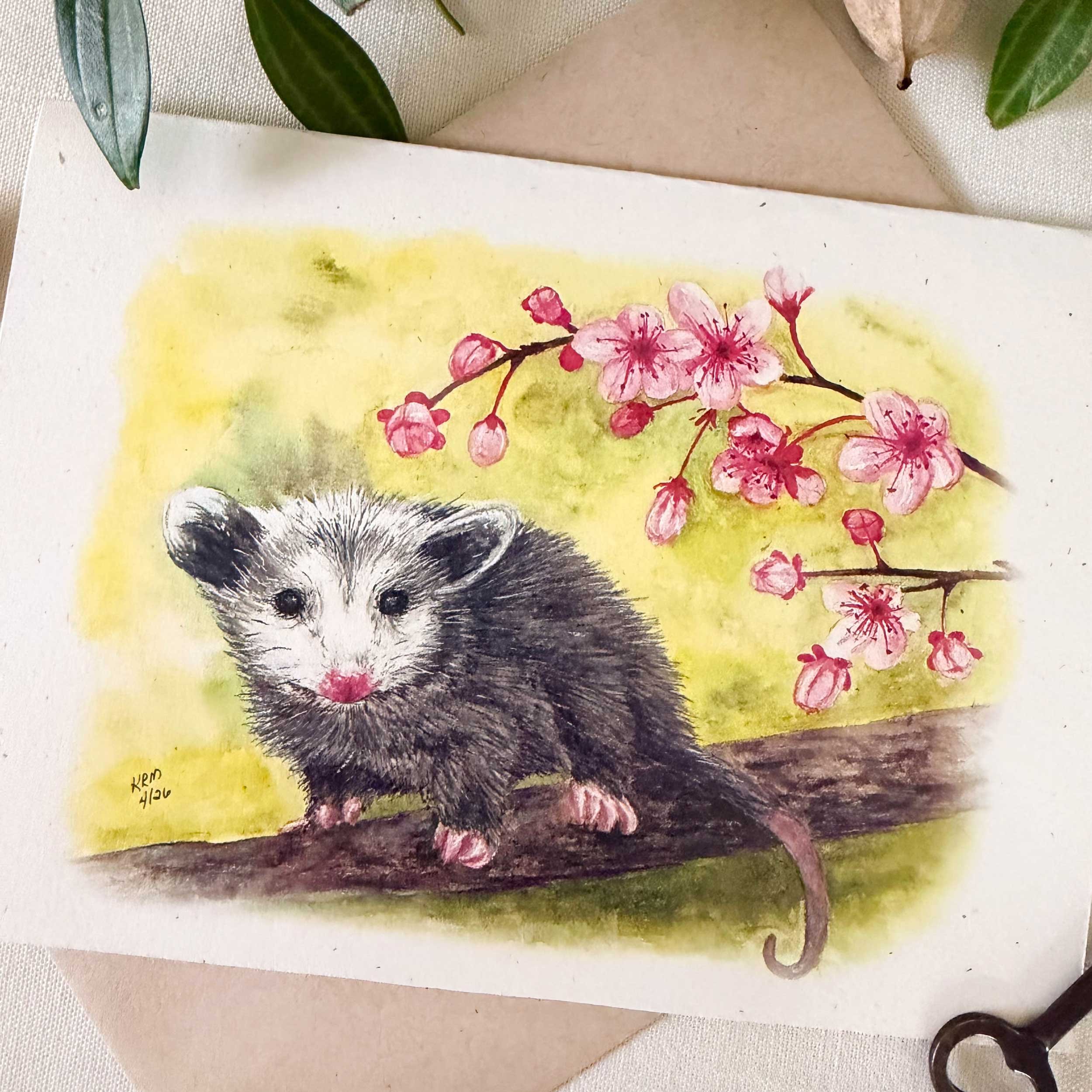 Opossom-CherryBlossoms-gretting-card_2.jpg